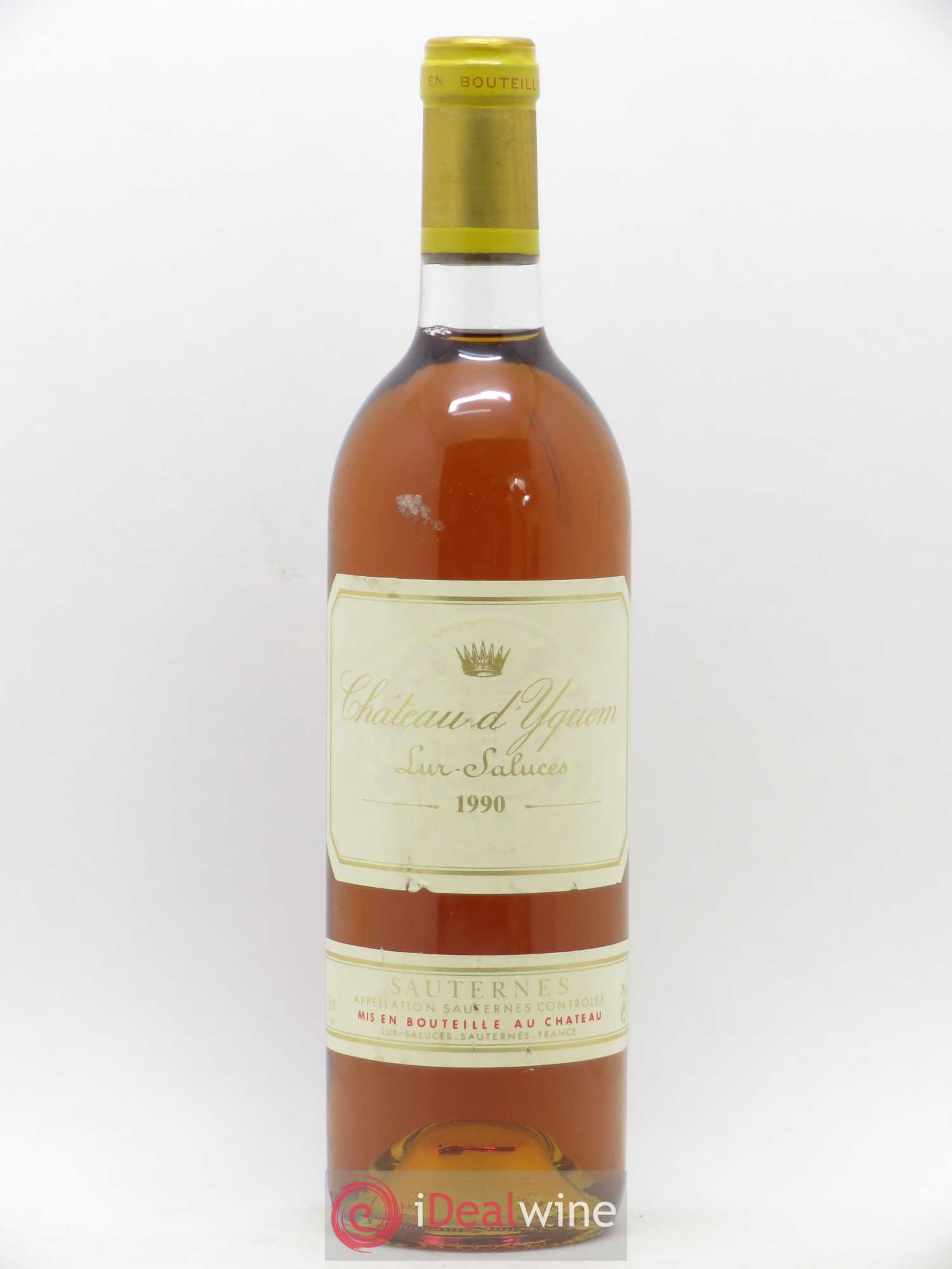Château d' Yquem 1er Cru Classé Supérieur 1990 - Lotto di 1 bottiglia - 0