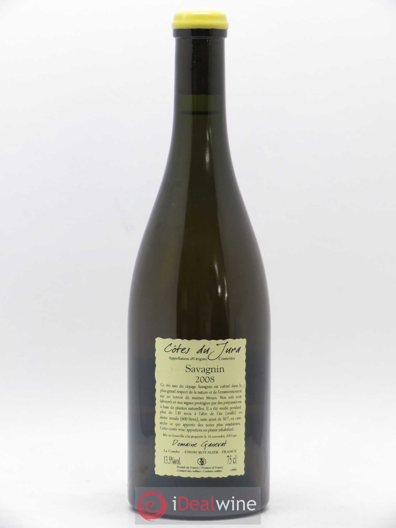 Côtes du Jura Les Vignes de mon Père Jean-François Ganevat (Domaine) 2008 - Posten von 1 Flasche - 1