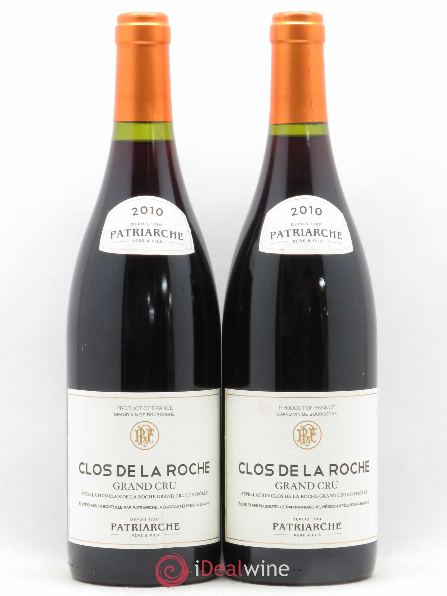 Buy Clos de la Roche Grand Cru Patriarche Père & Fils 2010 (lot