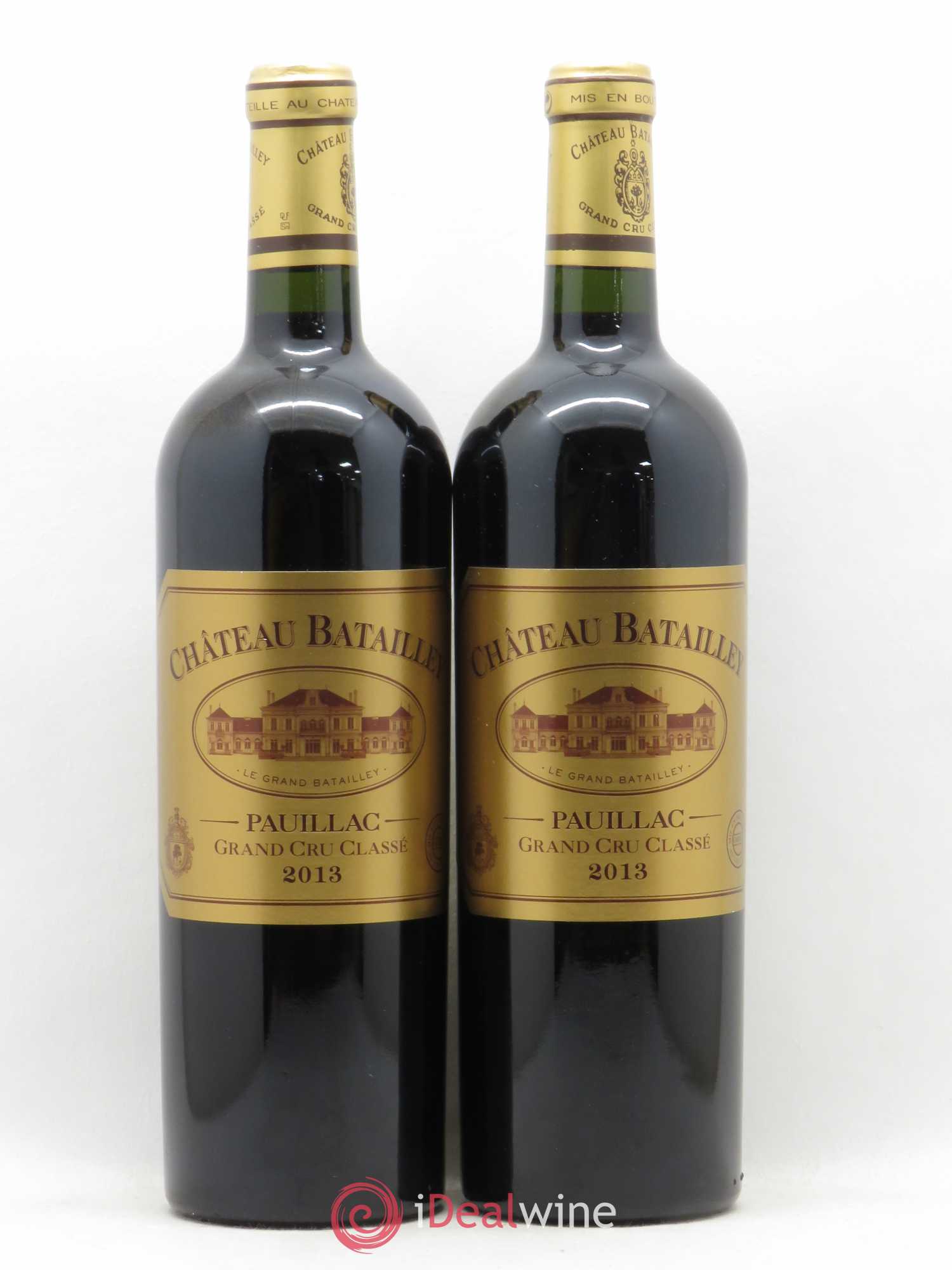 Château Batailley 5ème Grand Cru Classé 2013 - Lot de 2 bouteilles - 0