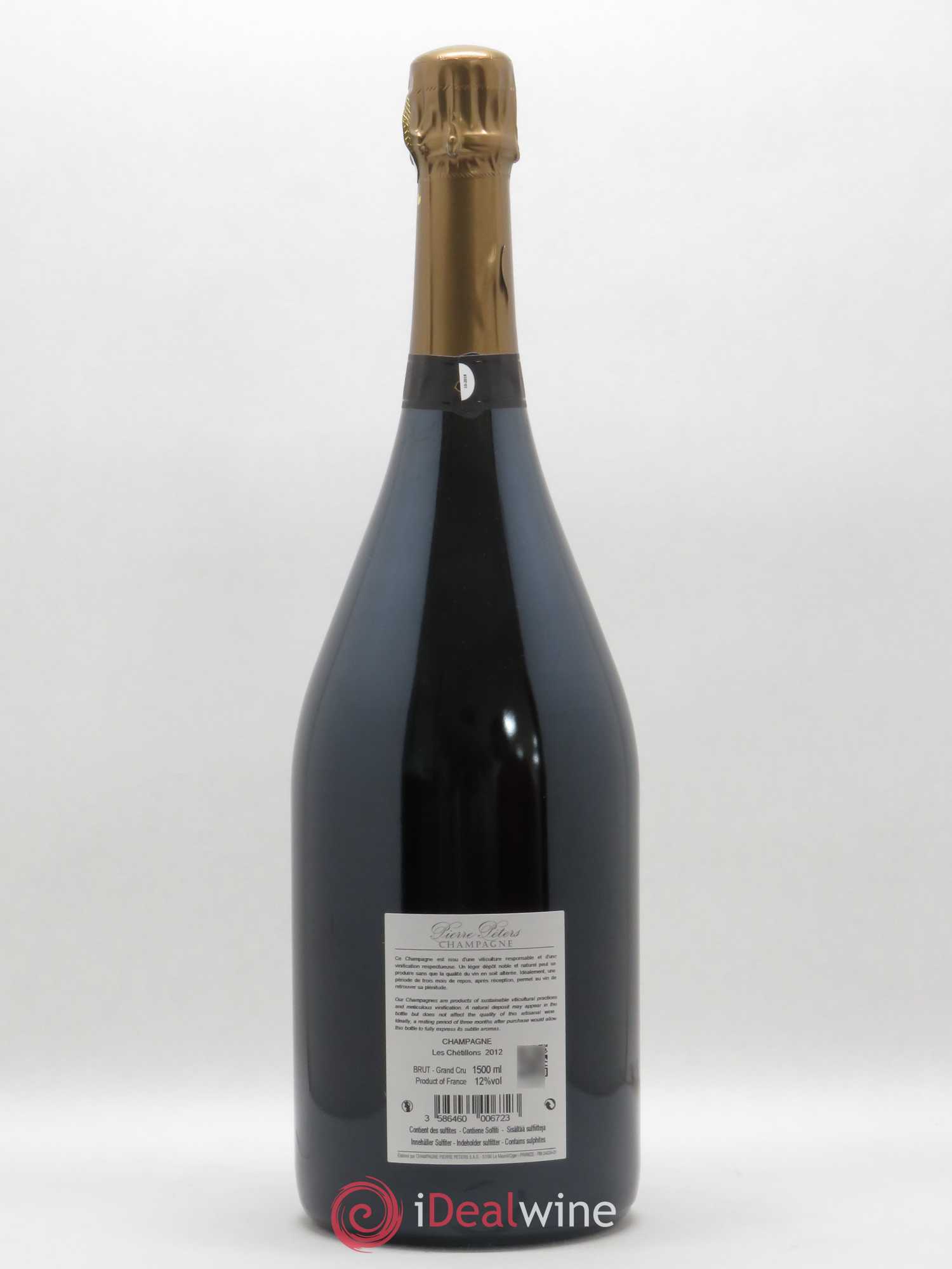 Cuvée Spéciale les Chétillons Blanc de Blancs Brut Pierre Péters 2012 - Lot de 1 magnum - 1