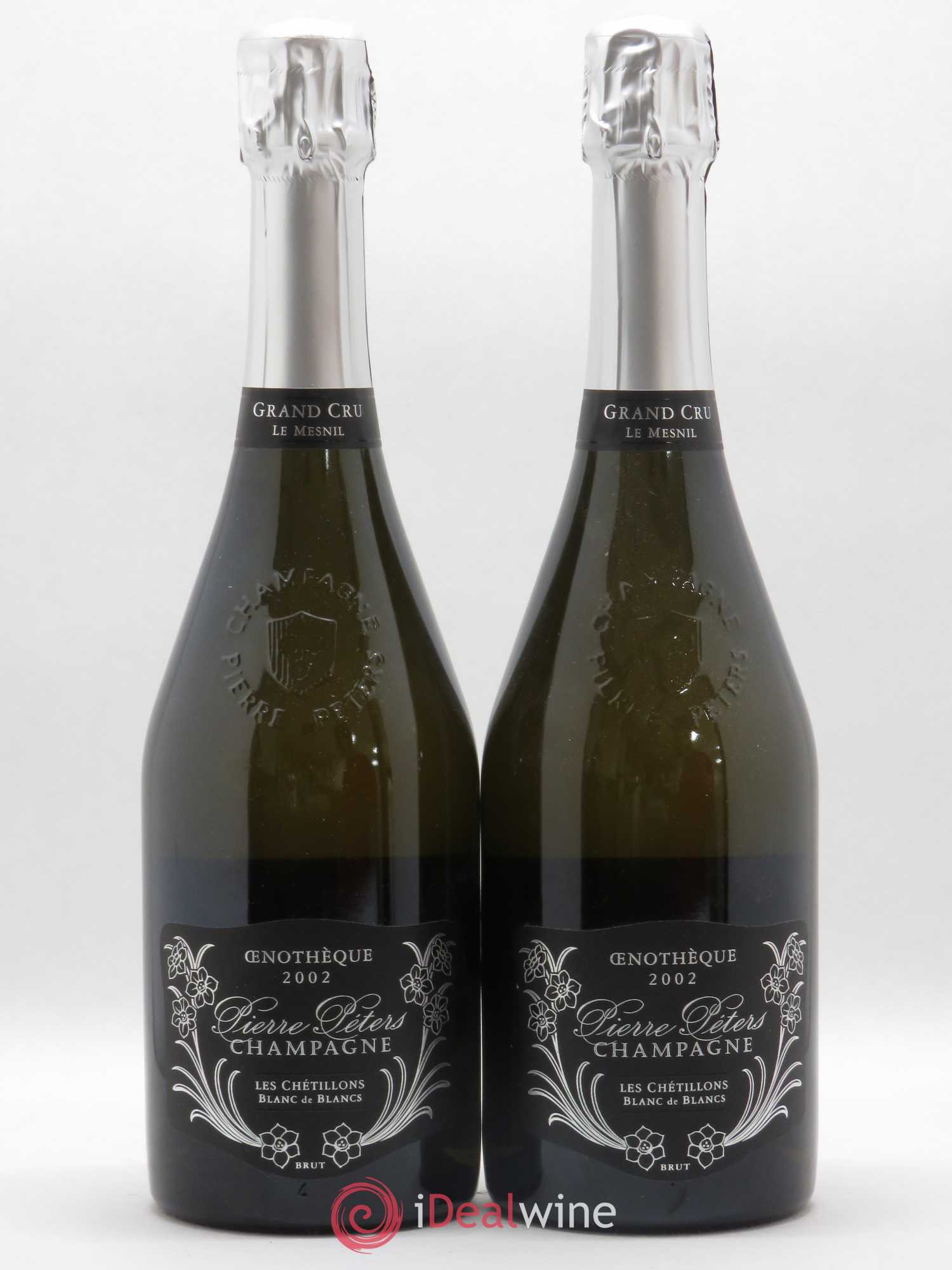 Cuvée Spéciale les Chétillons Blanc de Blancs Brut Pierre Péters 2002 - Lot de 2 bouteilles - 0