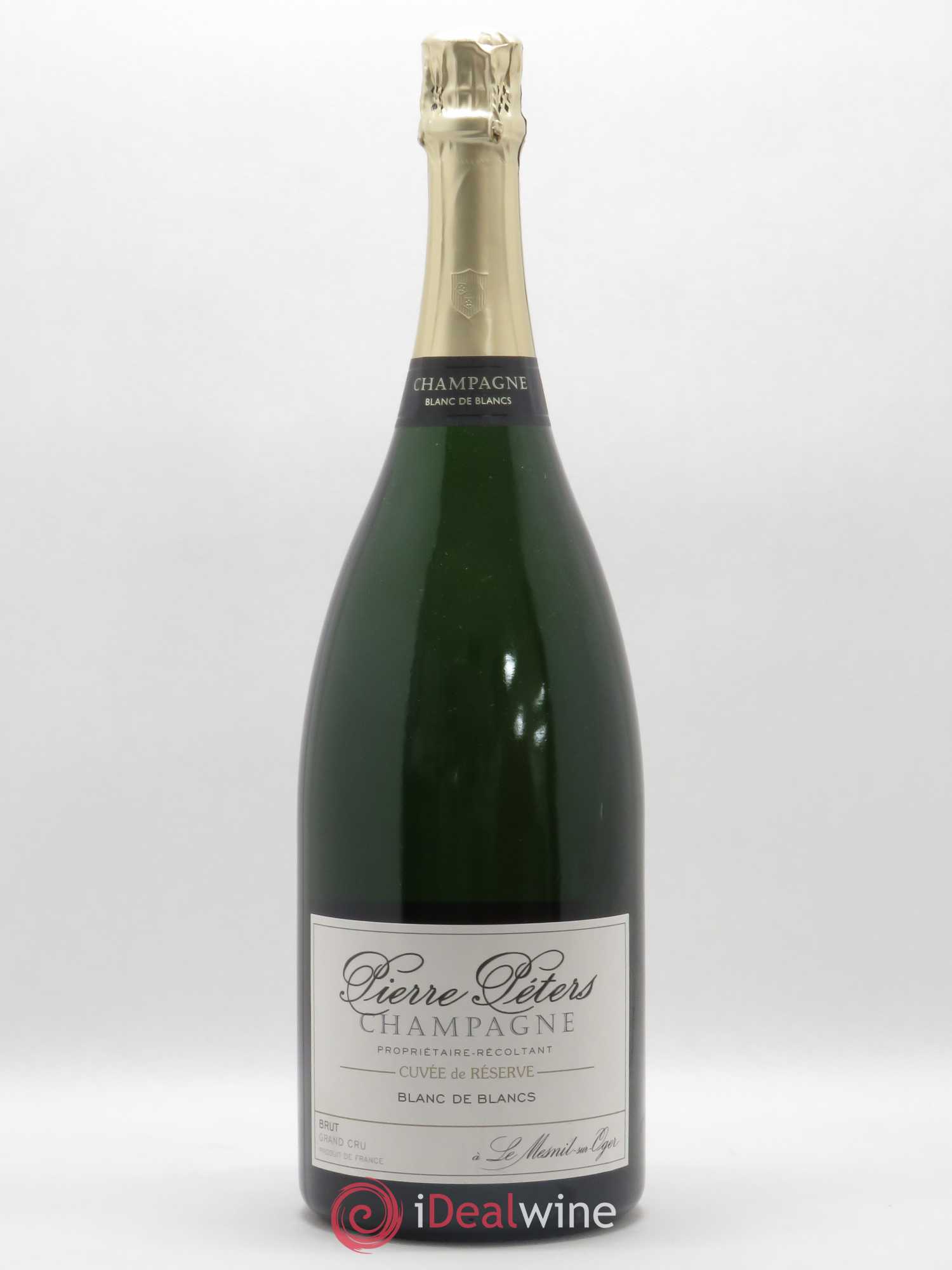 Blanc de Blancs Cuvée de Réserve Grand Cru Brut Pierre Péters - Lot de 1 magnum - 0