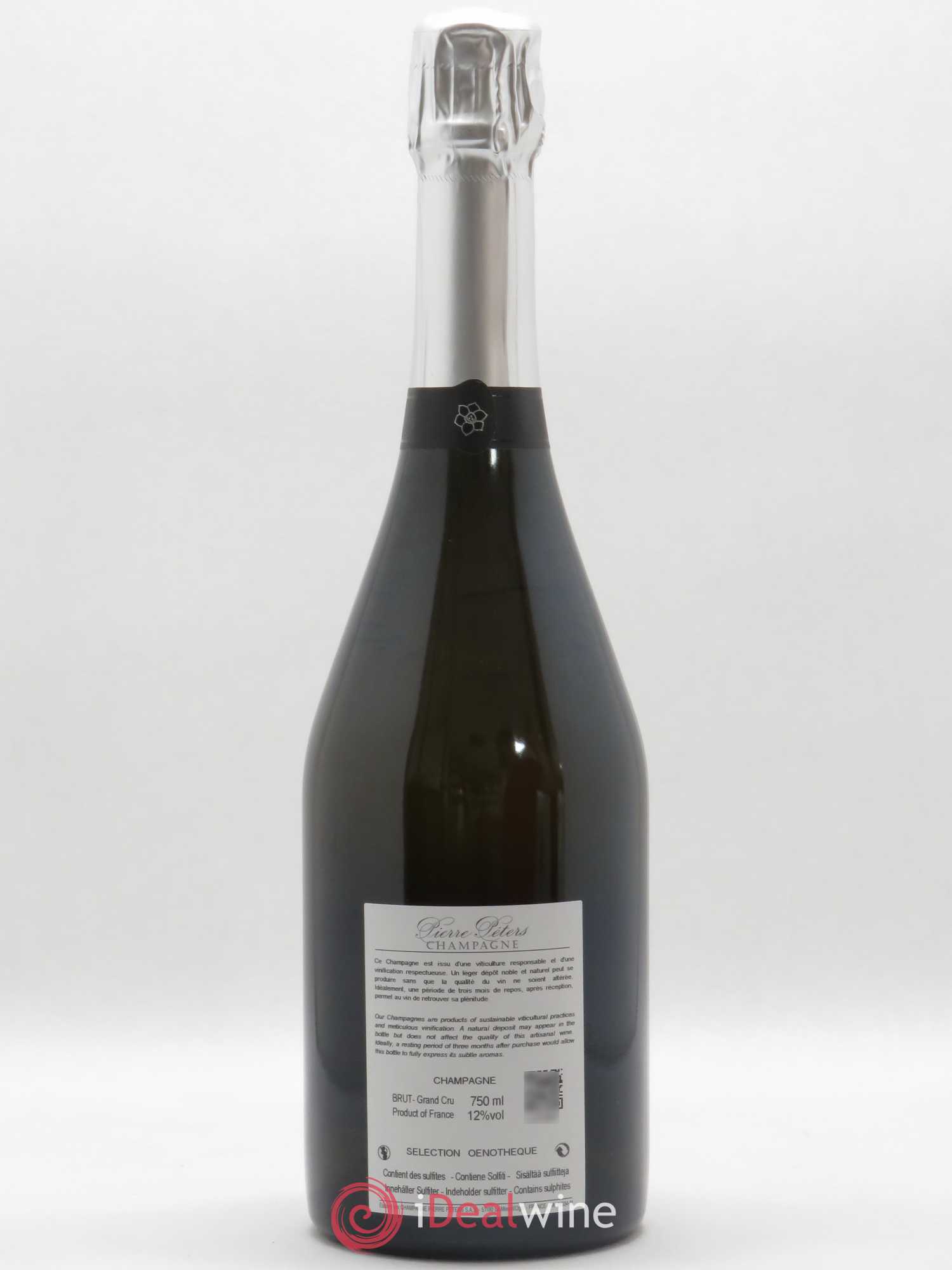 Cuvée Spéciale les Chétillons Blanc de Blancs Brut Pierre Péters 2002 - Lot de 1 bouteille - 1