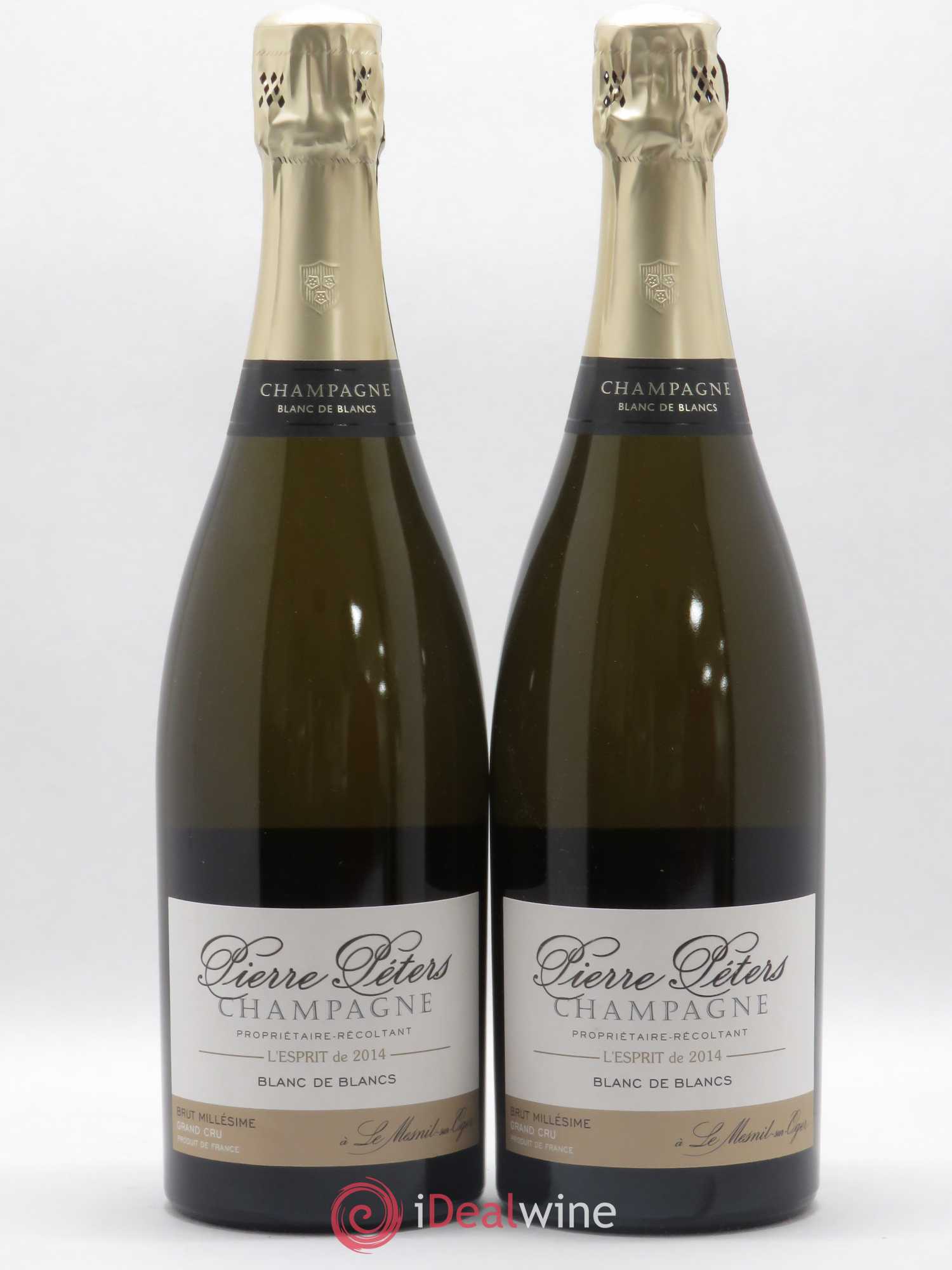l'Esprit Blanc de Blancs Brut Pierre Péters 2014 - Lot de 2 bouteilles - 0