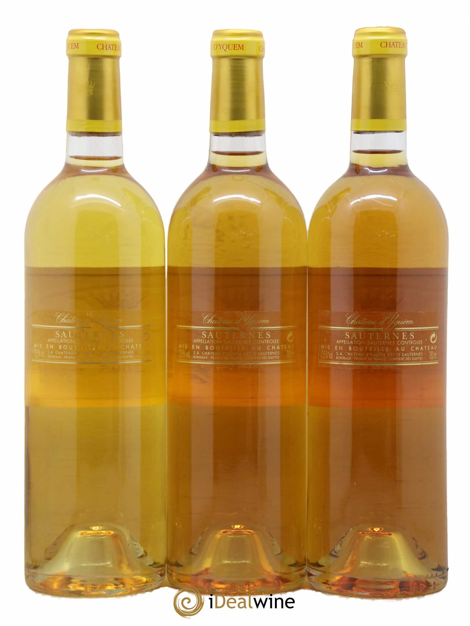 Château d' Yquem 1er Cru Classé Supérieur 2005 - Lotto di 3 bottiglie - 1
