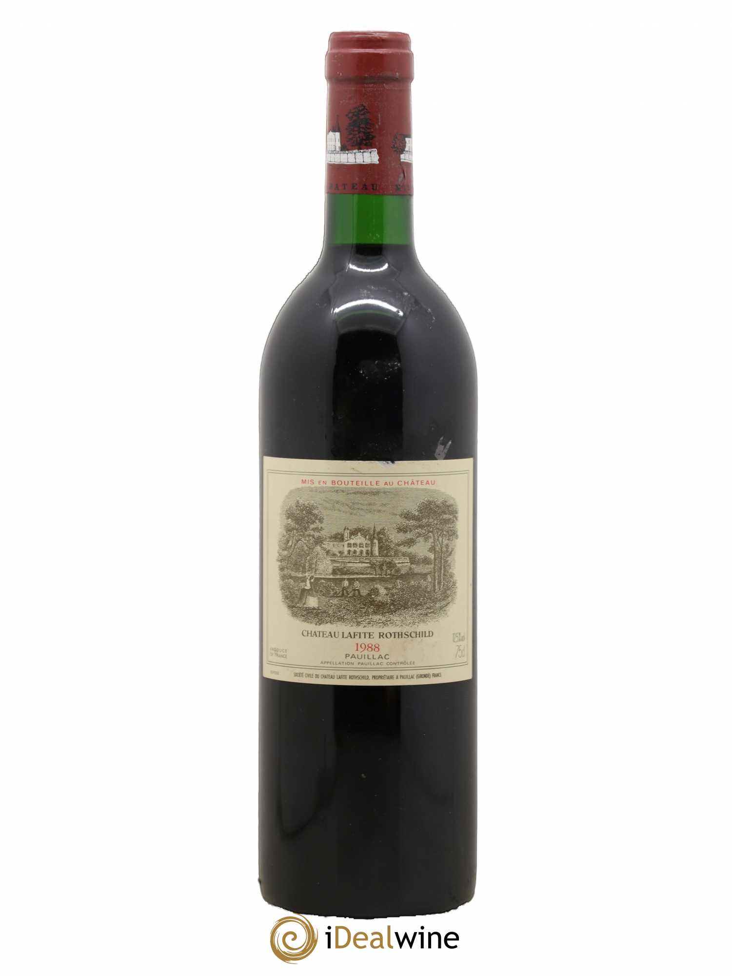Château Lafite Rothschild 1er Grand Cru Classé 1988 - Lot de 1 bouteille - 0