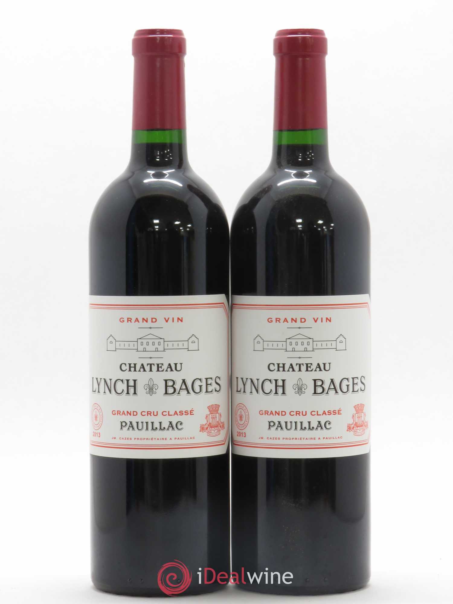 Château Lynch Bages 5ème Grand Cru Classé 2013 - Lot de 2 bouteilles - 0