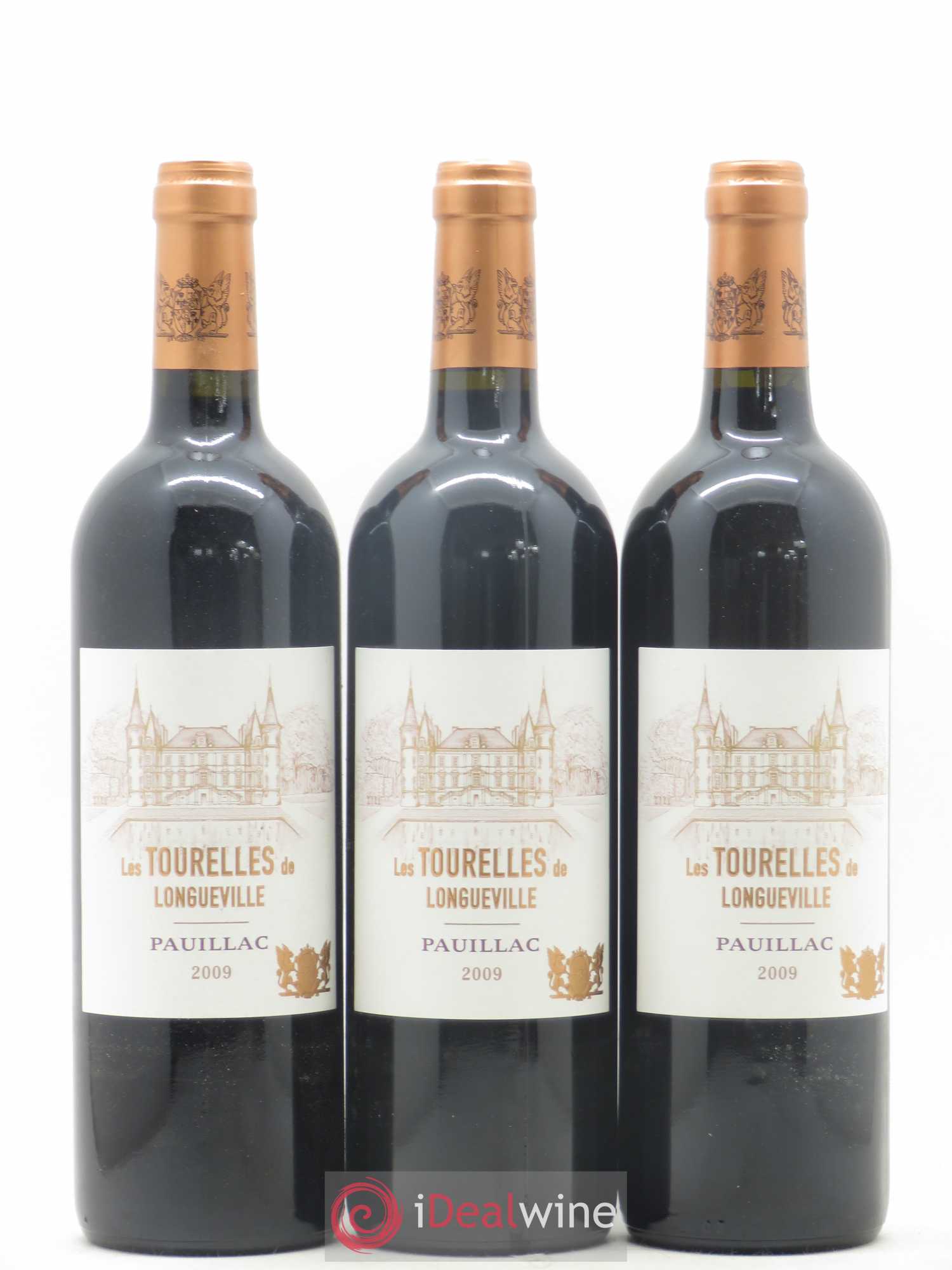 Les Tourelles de Longueville Second Vin 2009 - Lot de 6 bouteilles - 1