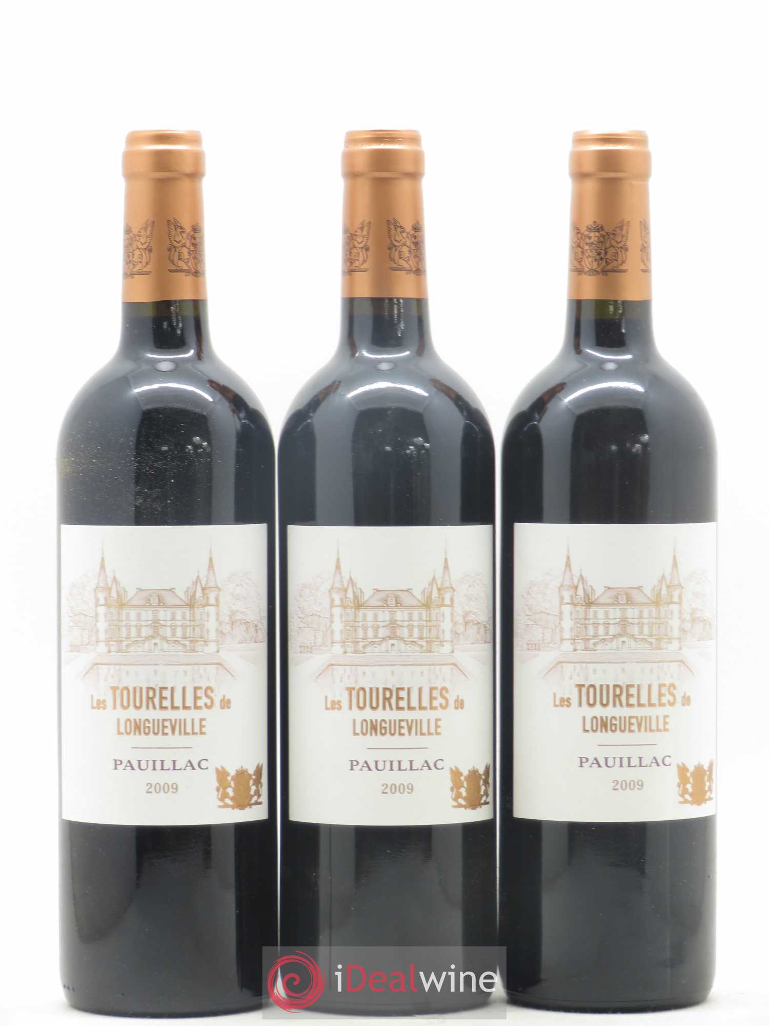 Les Tourelles de Longueville Second Vin 2009 - Lot de 6 bouteilles - 2