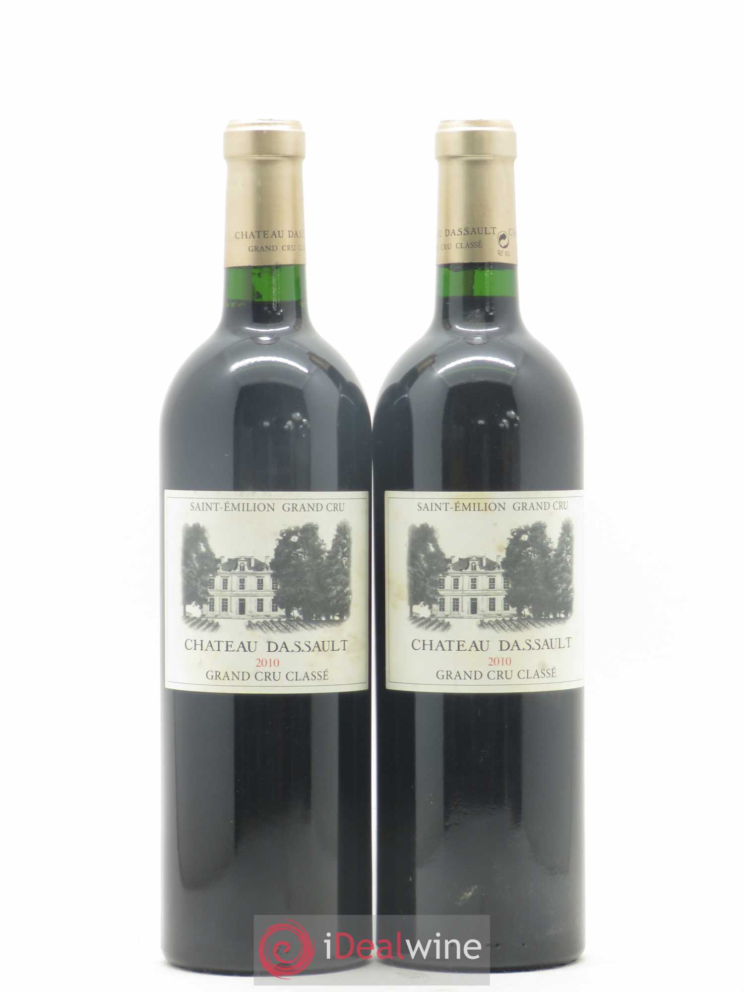 Château Dassault Grand Cru Classé 2010 - Lot de 2 bouteilles - 0