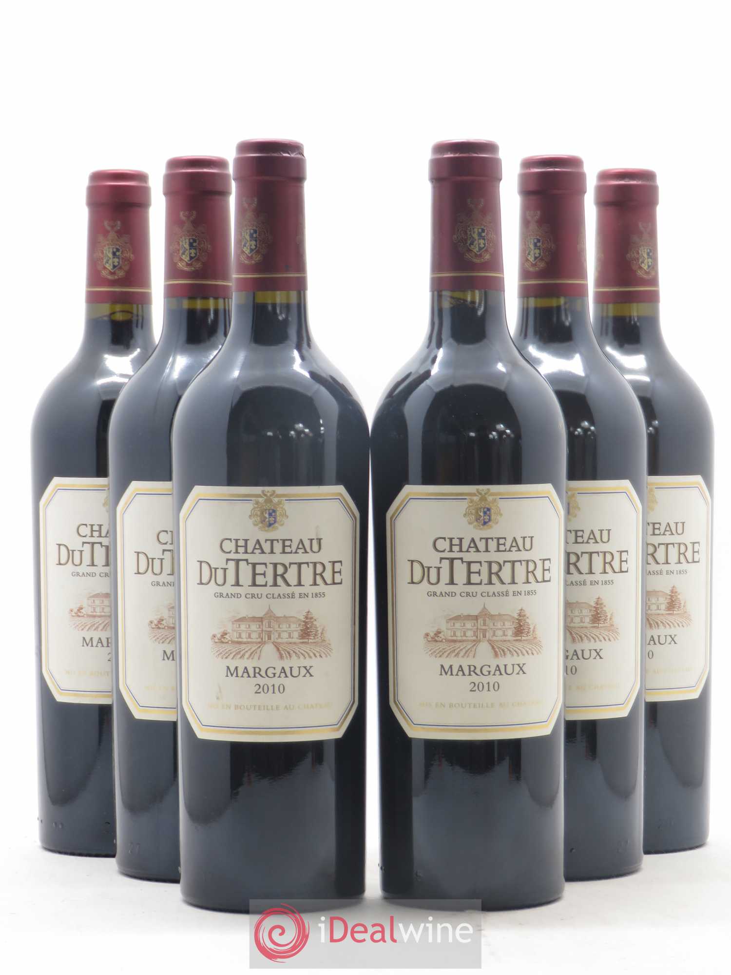 Château du Tertre 5ème Grand Cru Classé 2010 - Lot de 6 bouteilles - 0