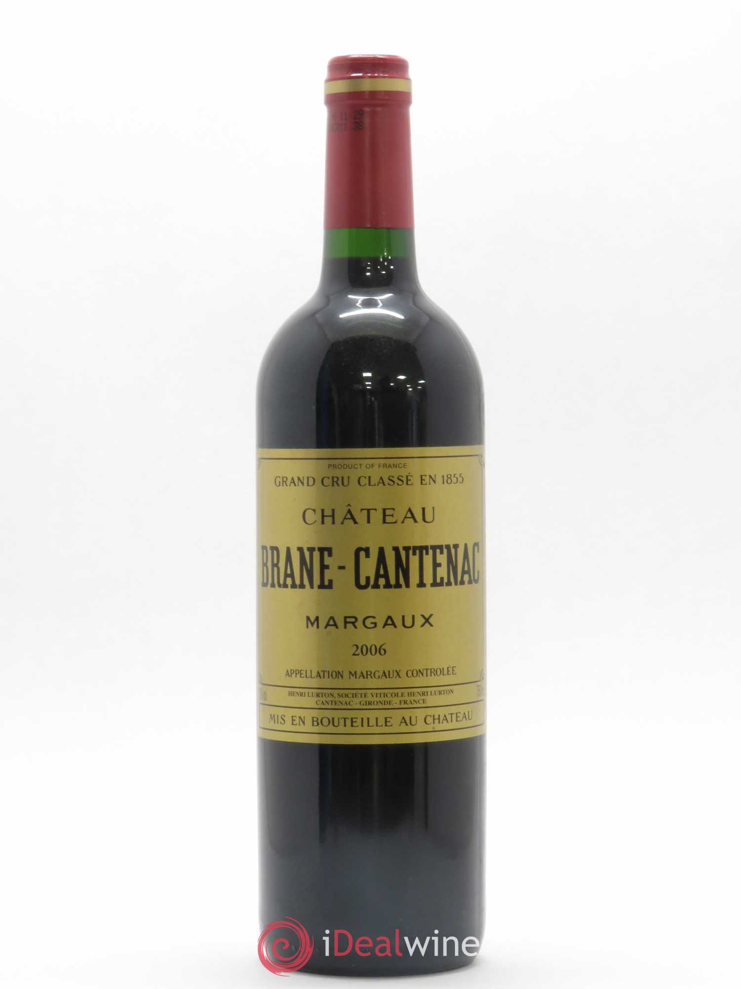 Château Brane Cantenac 2ème Grand Cru Classé 2006 - Lot de 1 bouteille - 0
