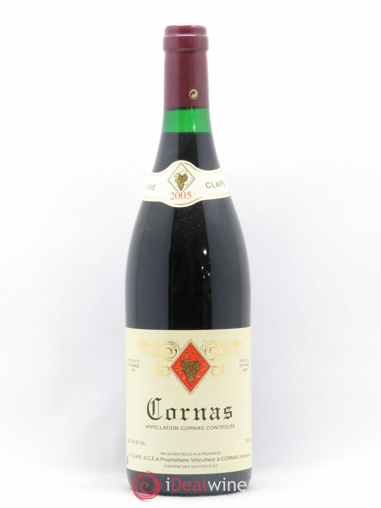 Cornas Auguste Clape 2005 - Posten von 1 Flasche - 0