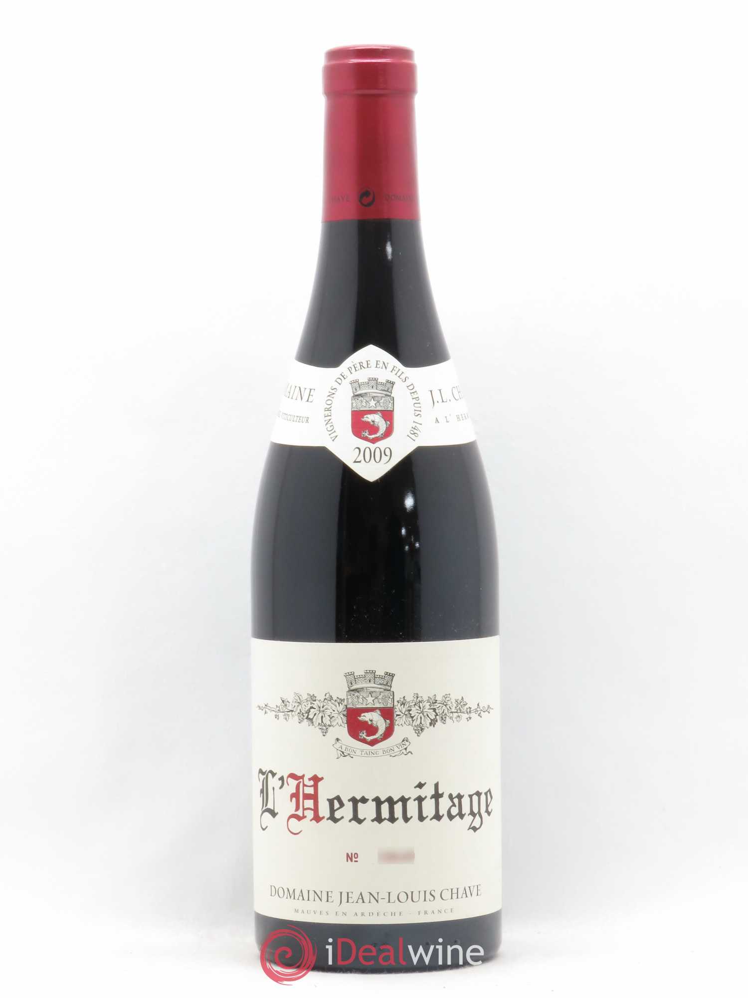 Hermitage Jean-Louis Chave 2009 - Lot de 1 bouteille - 0