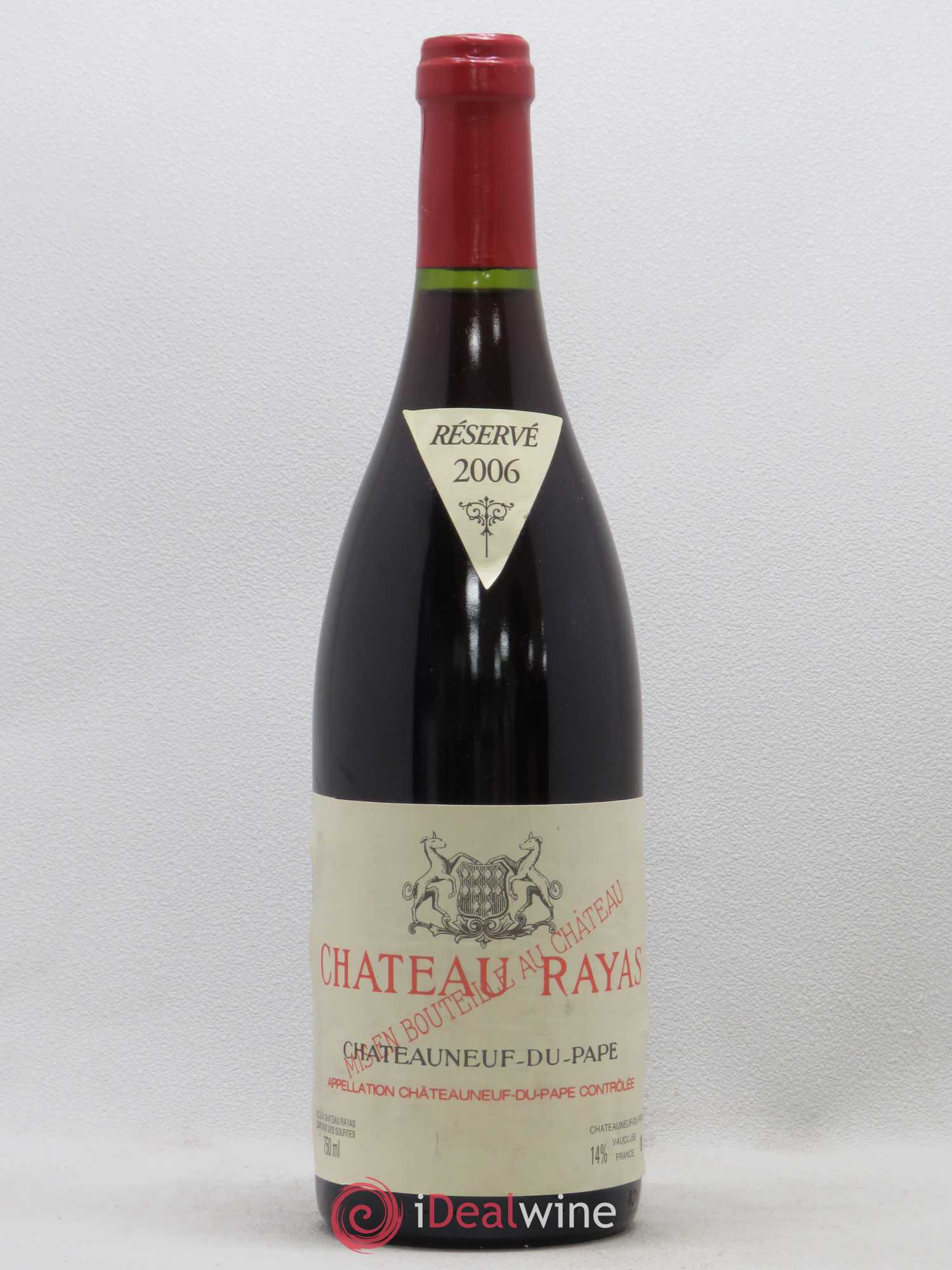 Châteauneuf-du-Pape Château Rayas Emmanuel Reynaud 2006 - Lot de 1 bouteille - 0