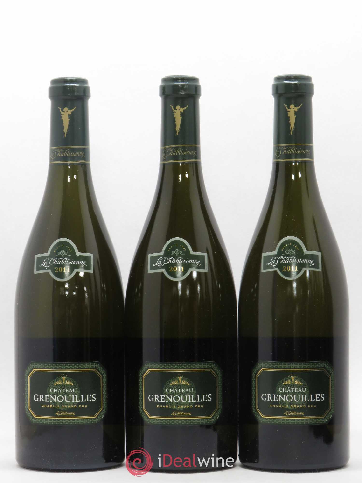 Chablis Grand Cru Grenouilles Château Grenouille - La Chablisienne 2011 - Lot de 6 bouteilles - 1
