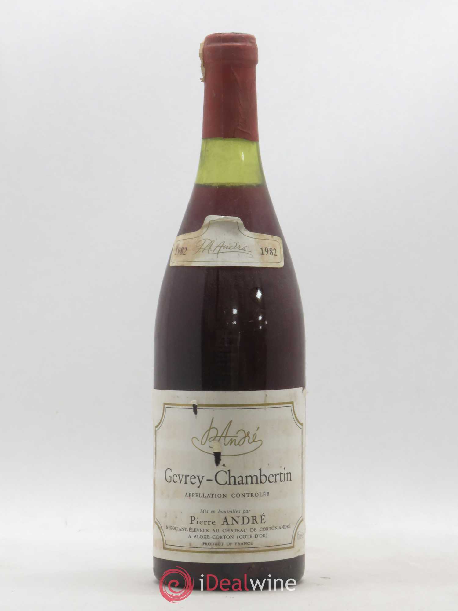 Gevrey-Chambertin Pierre André 1982 - Lot de 1 bouteille - 0