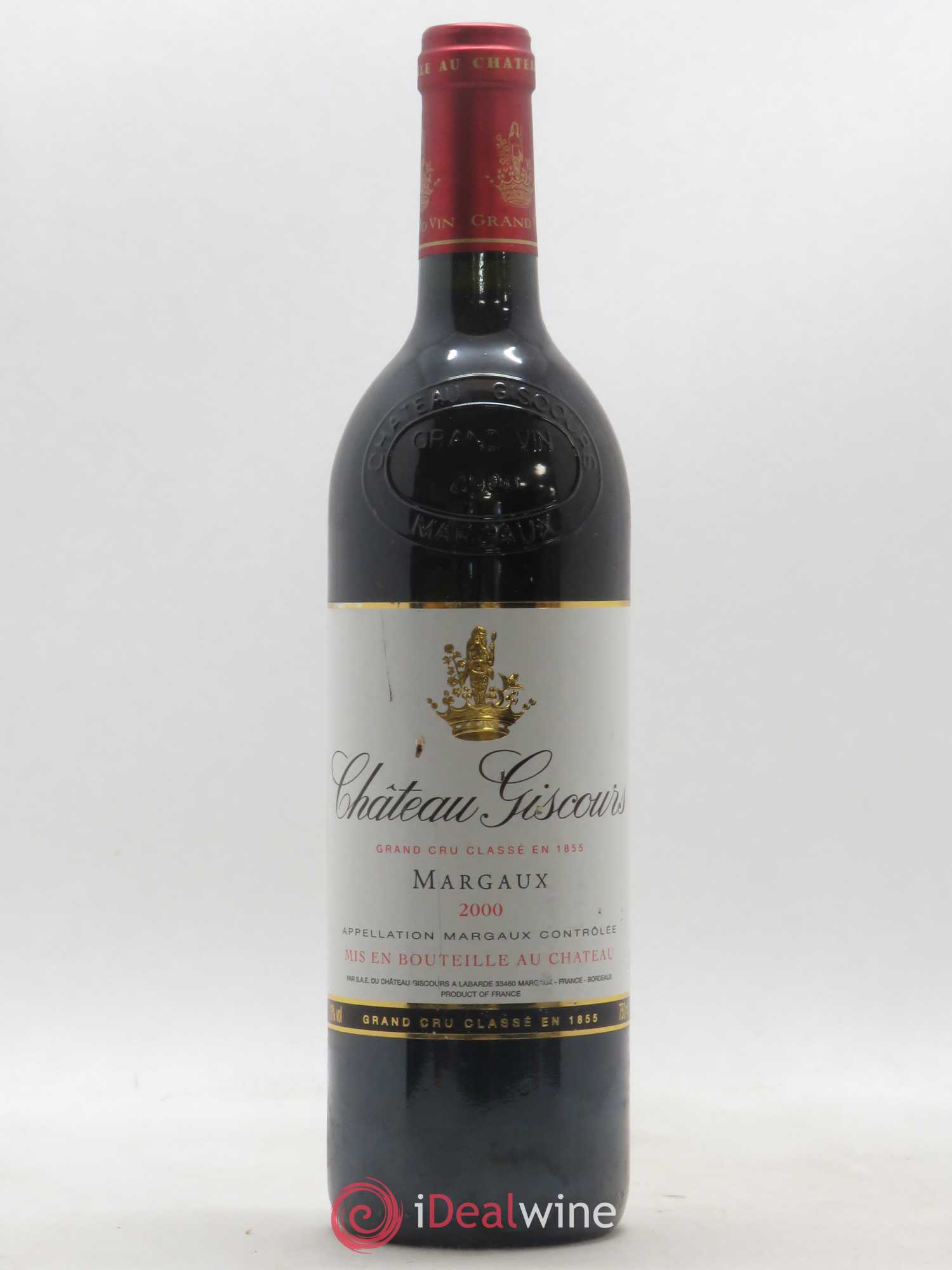 Château Giscours 3ème Grand Cru Classé 2000 - Lot de 1 bouteille - 0