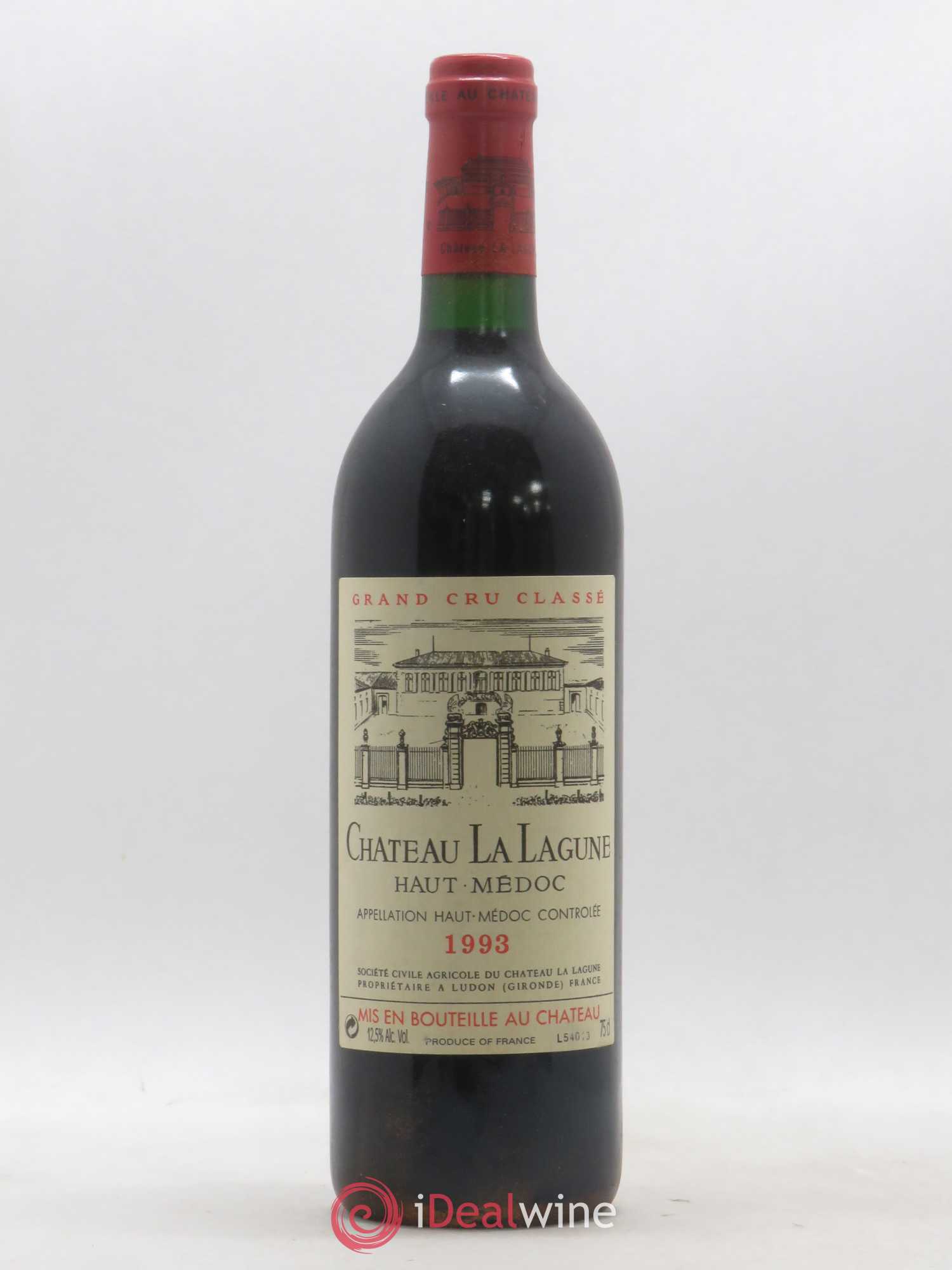 Château la Lagune 3ème Grand Cru Classé 1993 - Lot de 1 bouteille - 0