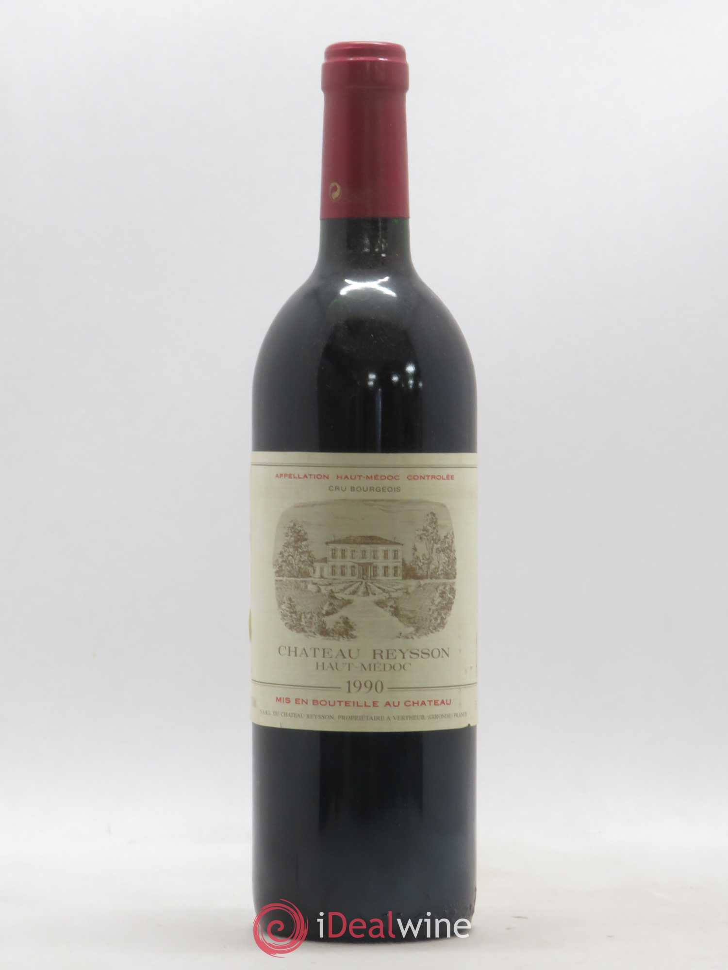 Château Reysson Cru Bourgeois 1990 - Lot de 1 bouteille - 0