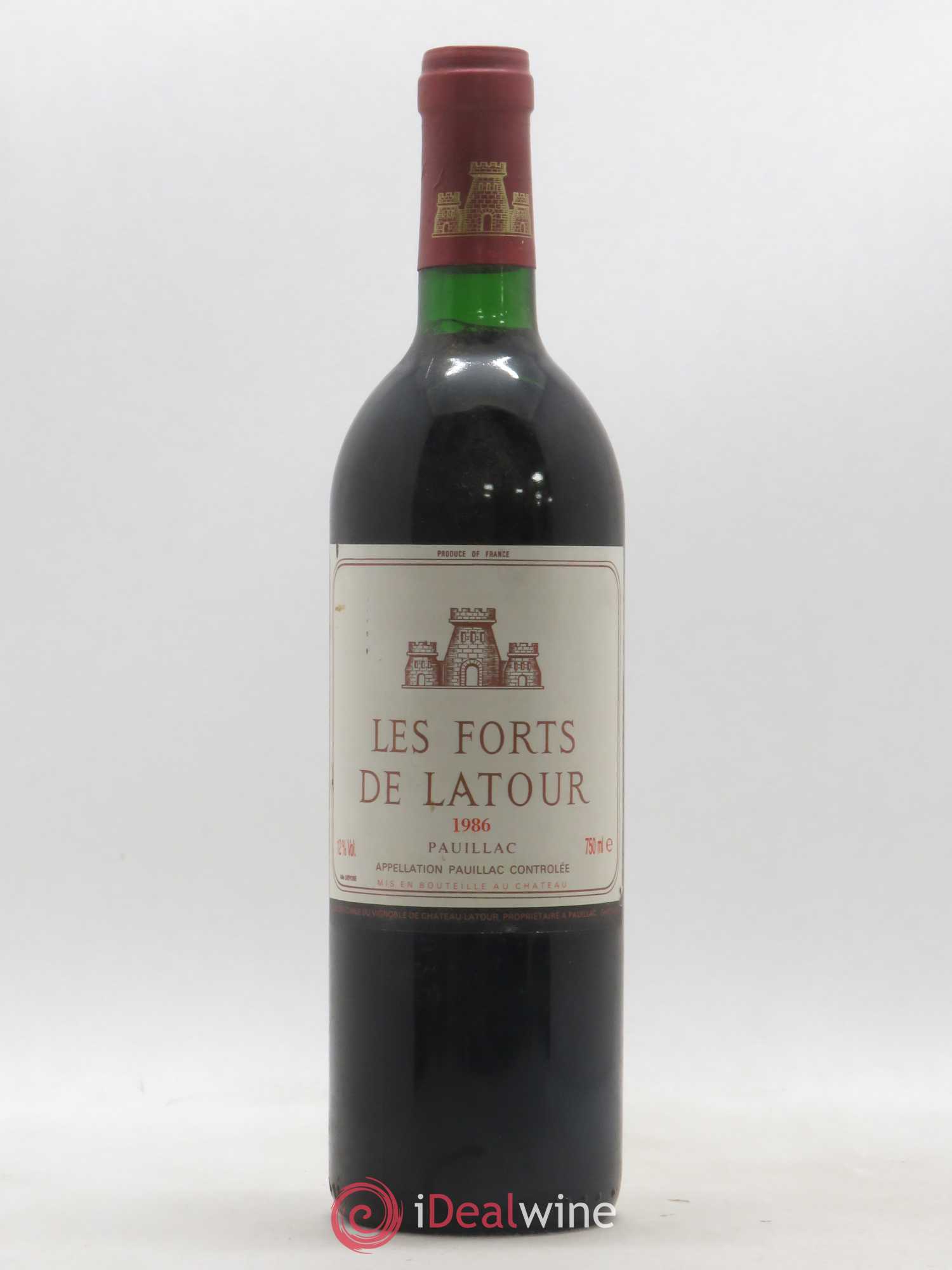 Les Forts de Latour Second Vin 1986 - Lot de 1 bouteille - 0