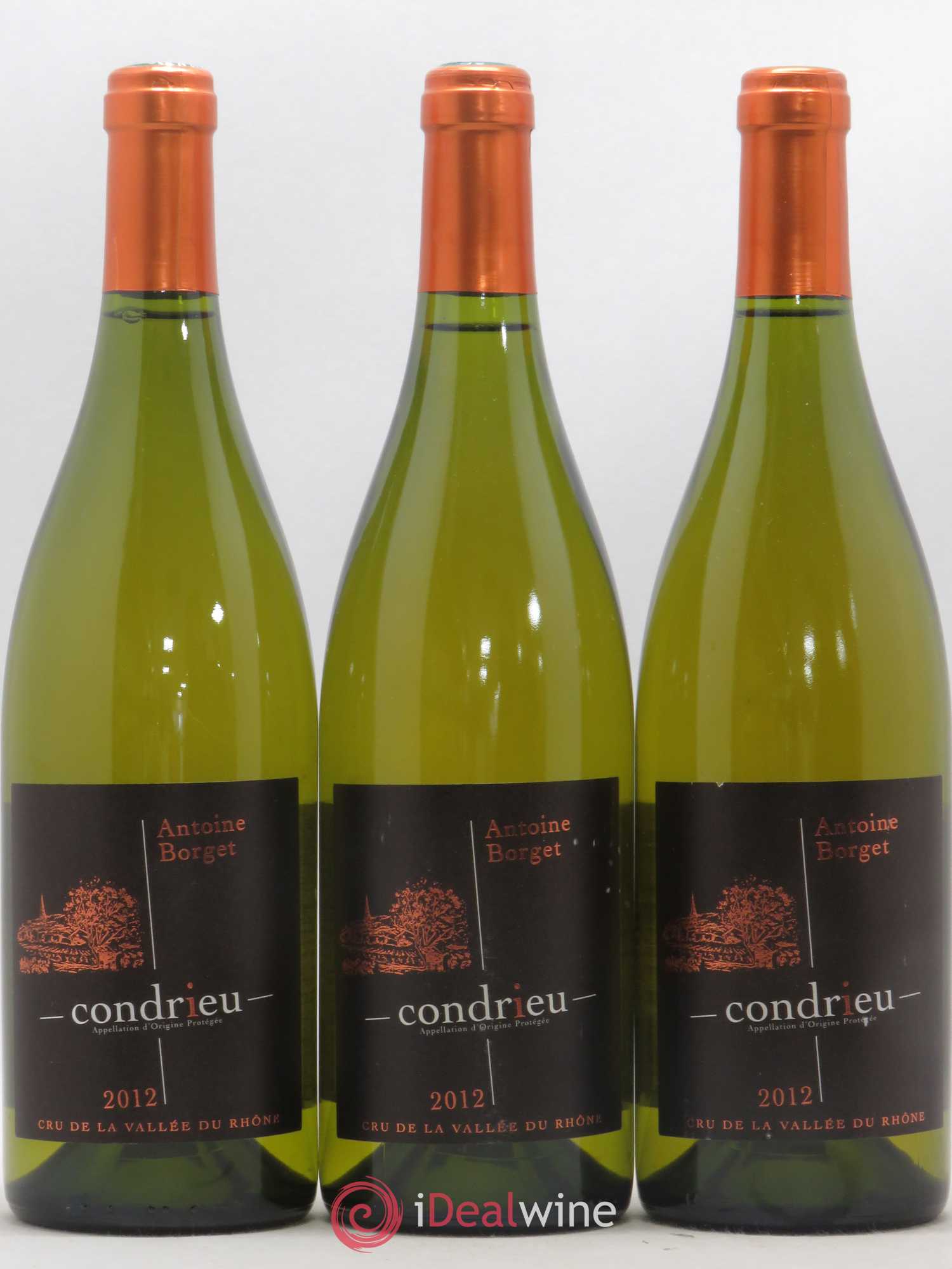 Condrieu Antoine Borget 2012 - Posten von 3 Flaschen - 0