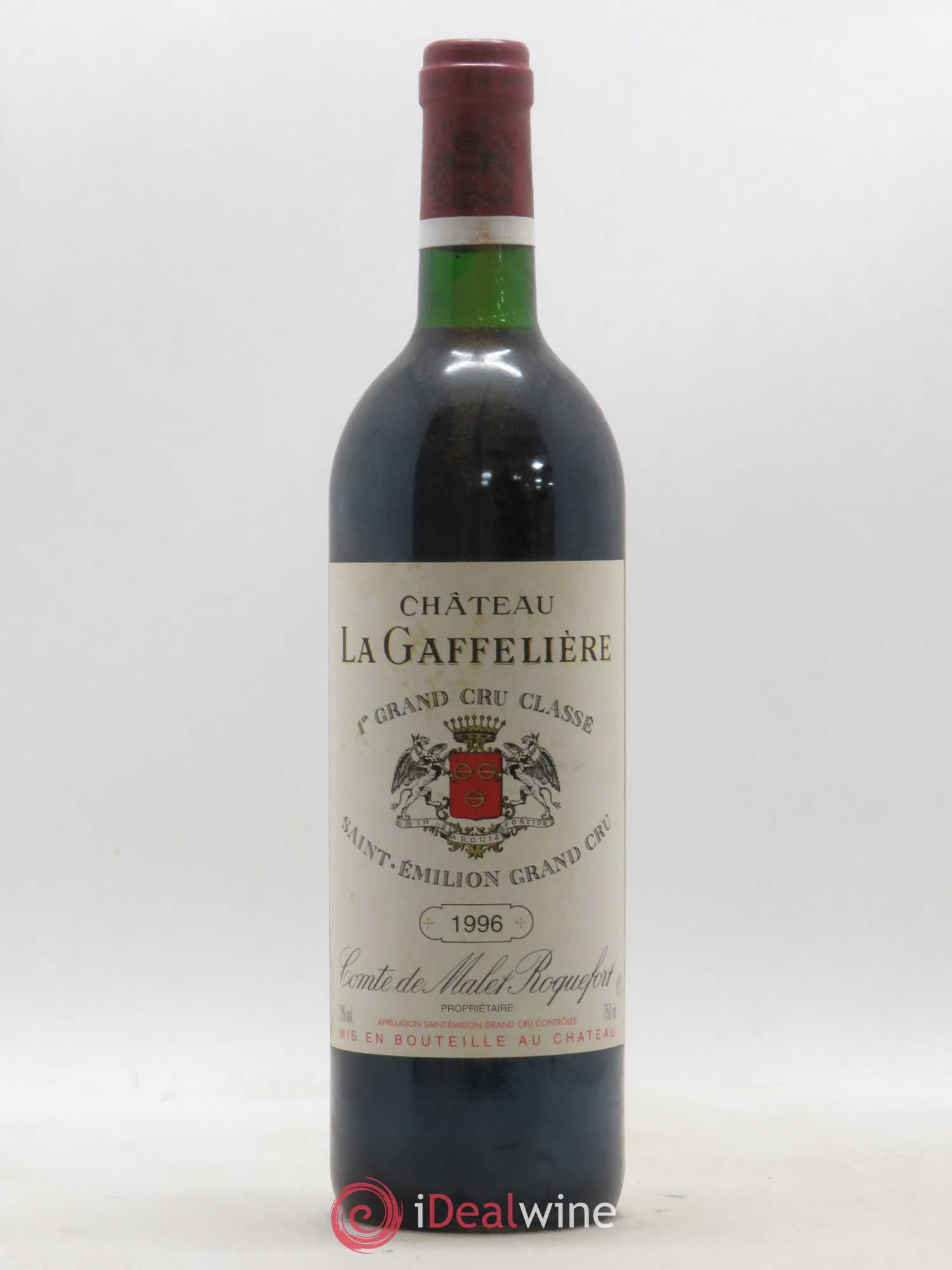 Château la Gaffelière 1er Grand Cru Classé B 1996 - Lot de 1 bouteille - 0