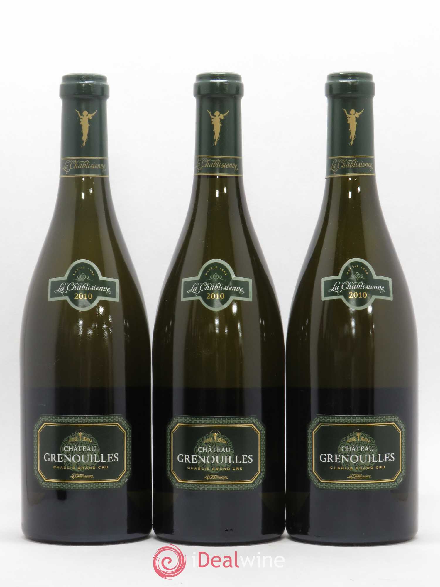 Chablis Grand Cru Grenouilles Château Grenouille - La Chablisienne 2010 - Lot de 6 bouteilles - 2