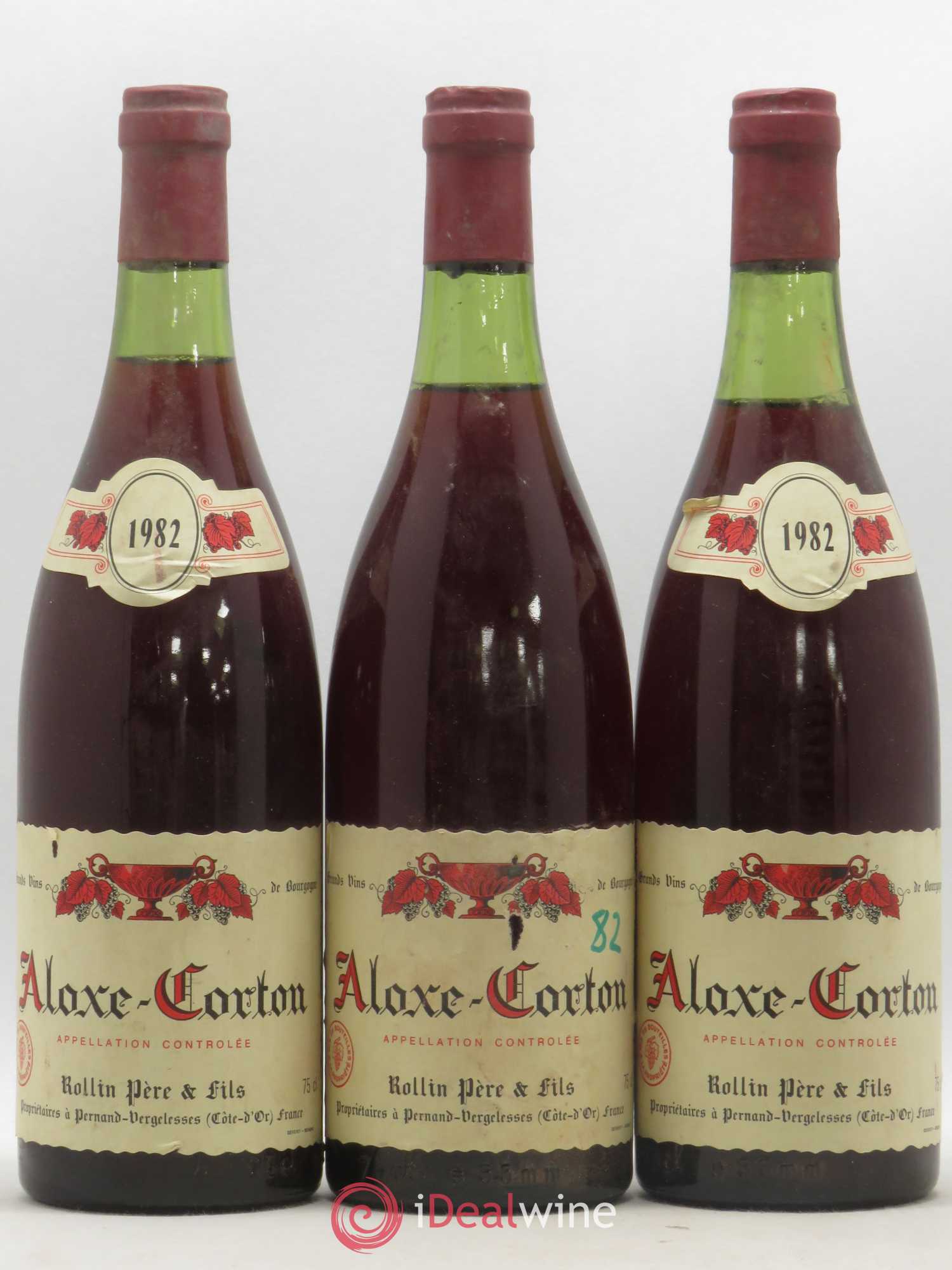 Aloxe-Corton 1982 - Posten von 3 Flaschen - 0