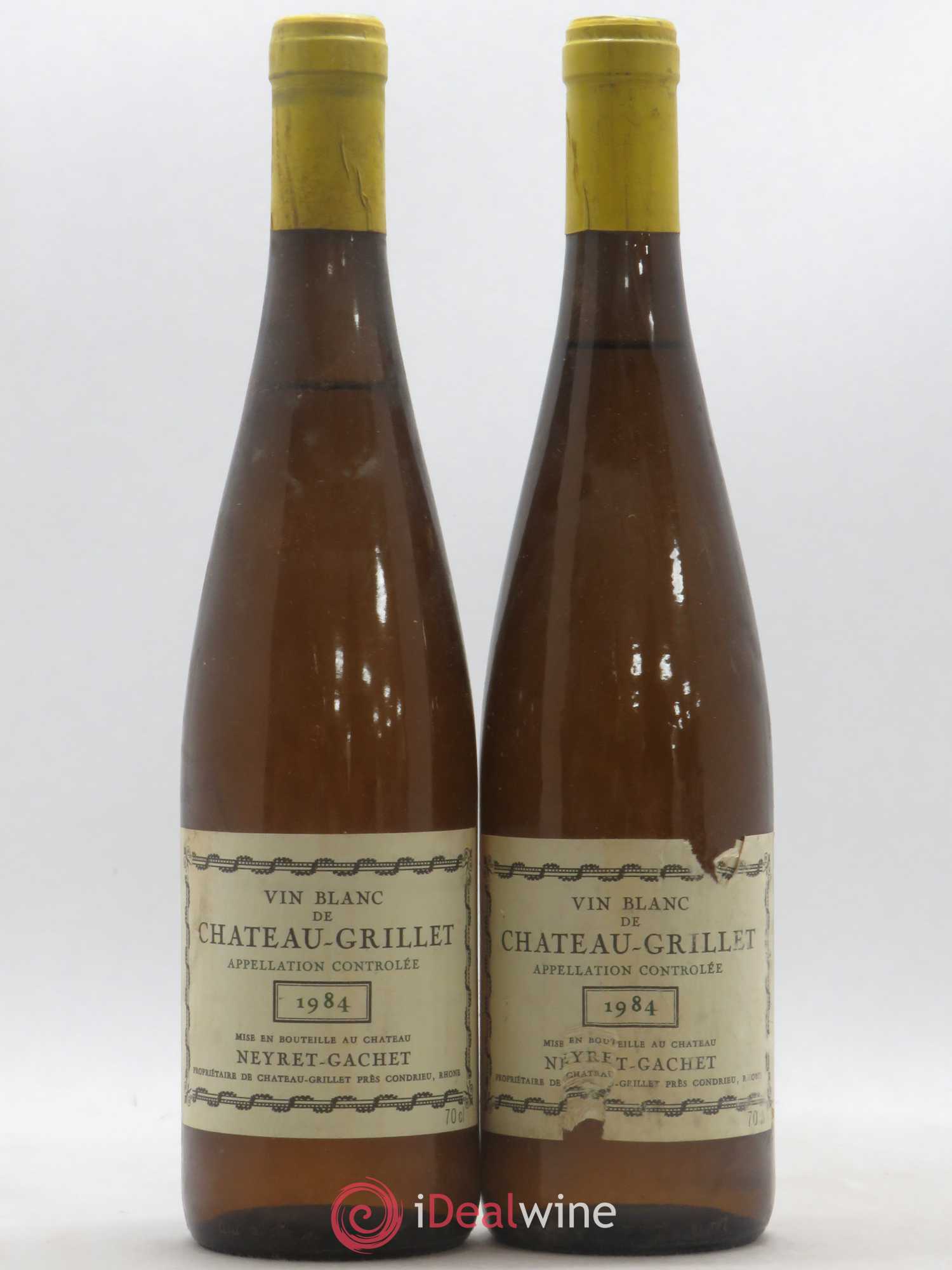 Château Grillet Château-Grillet 1984 - Lot de 2 bouteilles - 0