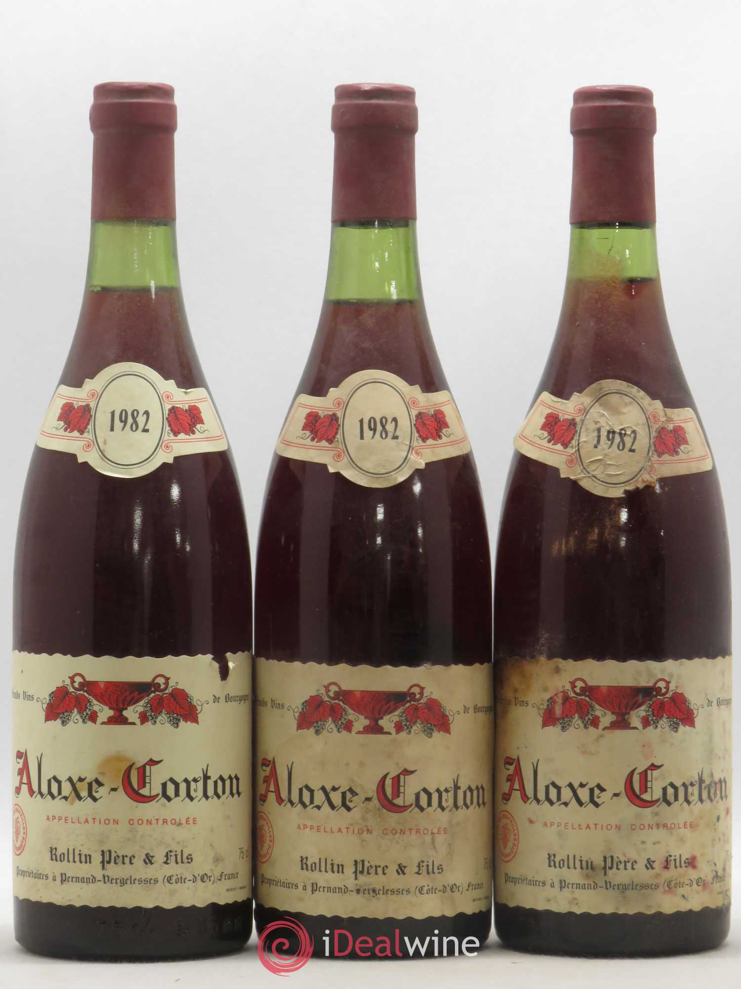 Aloxe-Corton 1982 - Posten von 3 Flaschen - 0