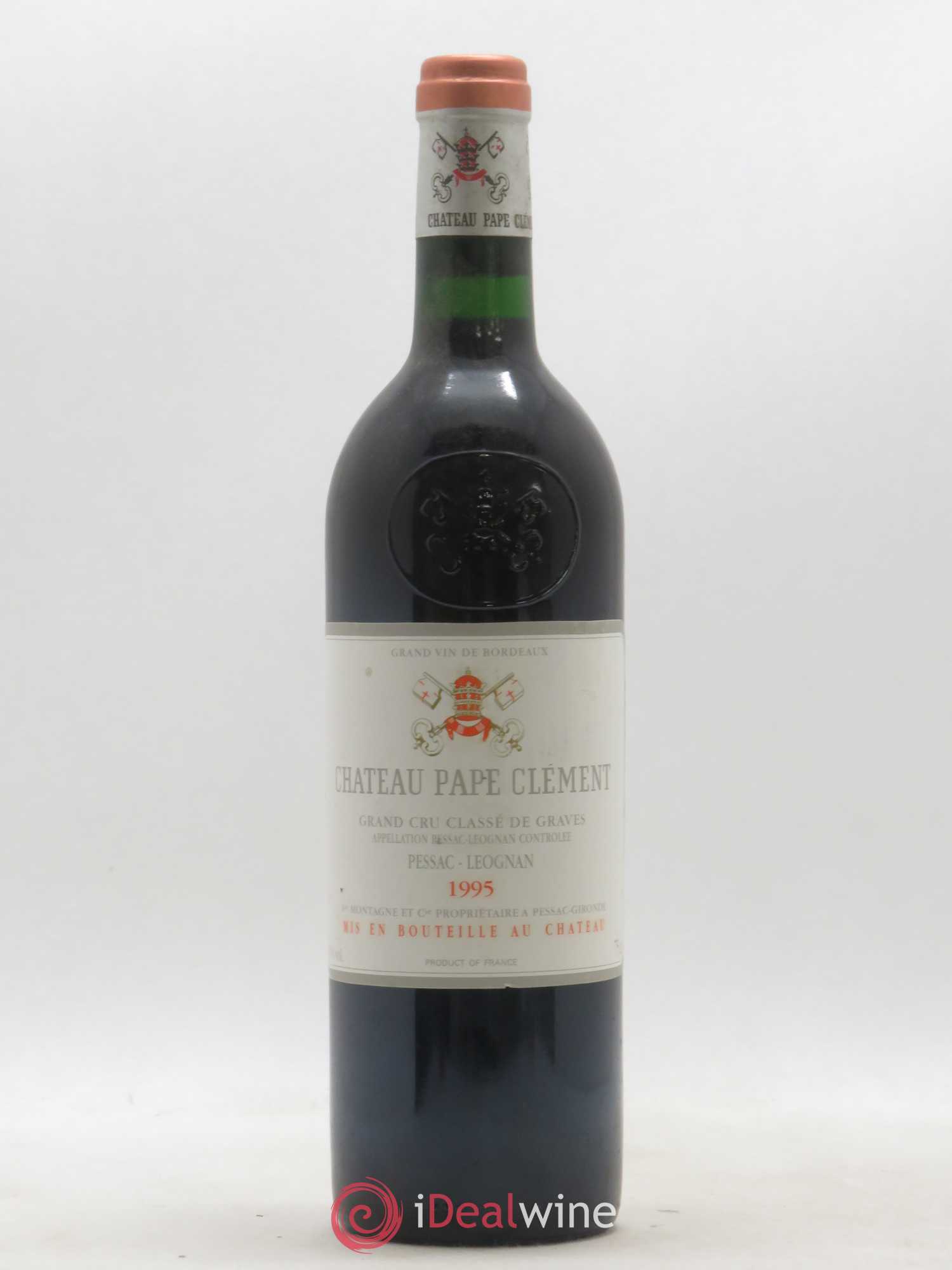 Château Pape Clément Cru Classé de Graves 1995 - Lot de 1 bouteille - 0