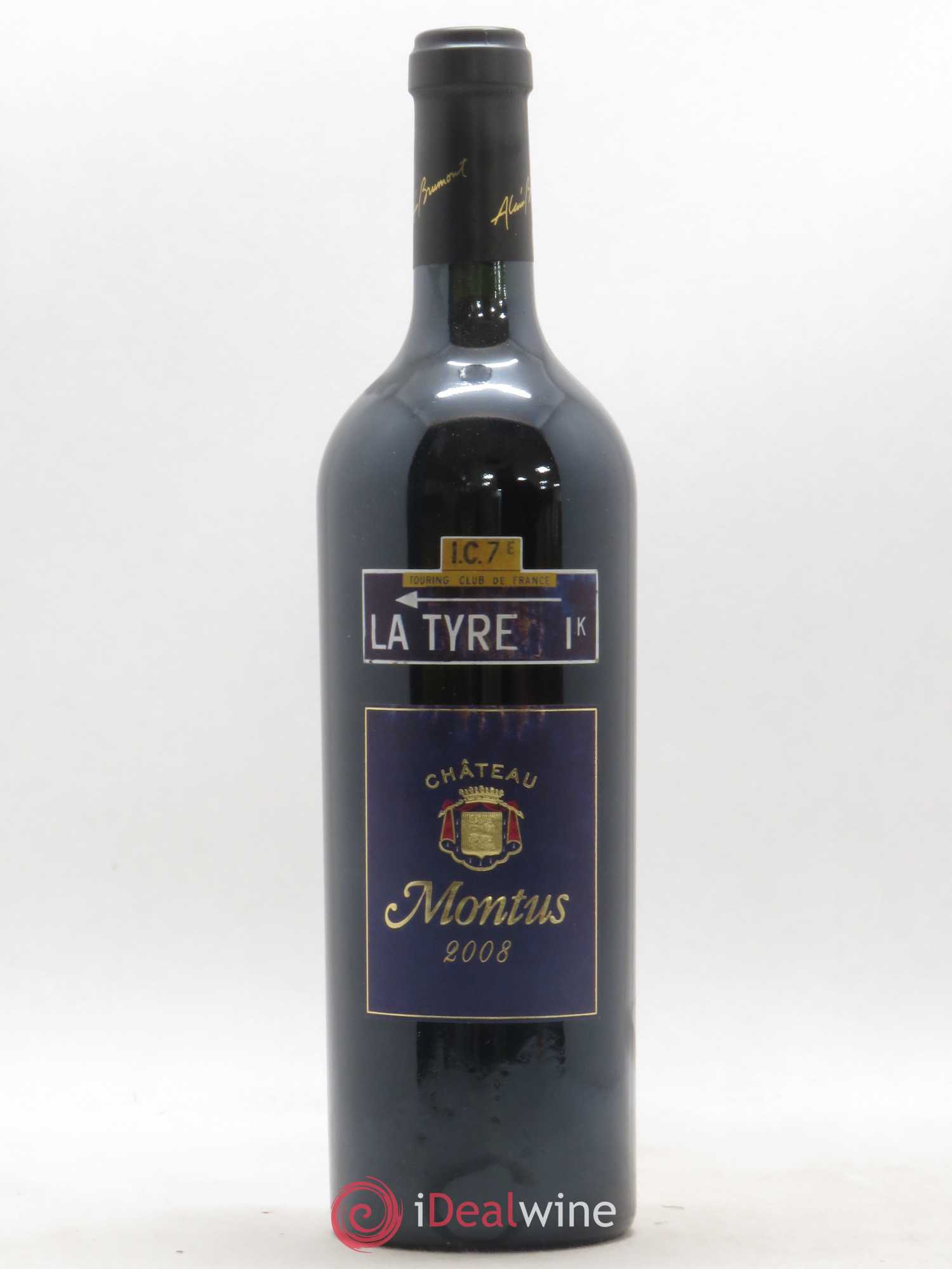 Madiran Château Montus-La Tyre Alain Brumont 2008 - Lot de 1 bouteille - 0