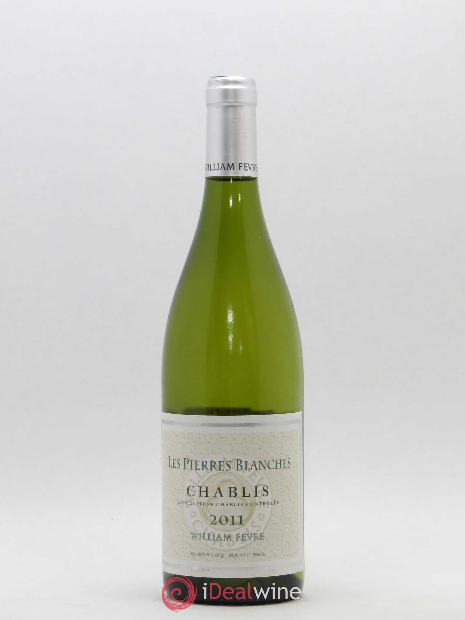Chablis William Fèvre Les Pierres Blanches 2011 - Lot de 1 bouteille - 0