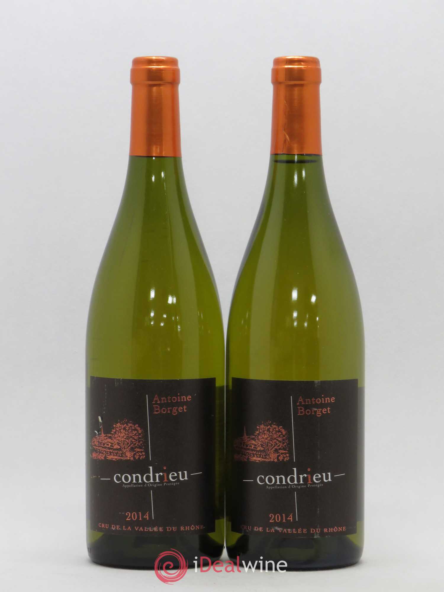 Condrieu A.Borget 2014 - Posten von 2 Flaschen - 0