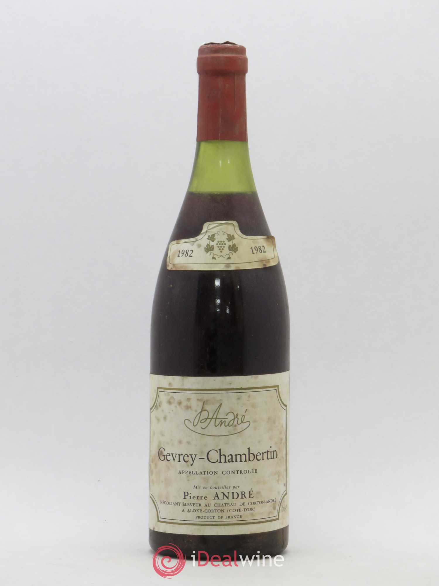 Gevrey-Chambertin Pierre André 1982 - Lot de 1 bouteille - 0