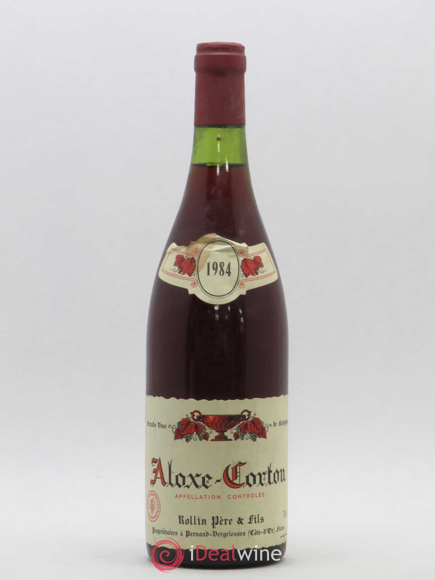 Aloxe-Corton Rollin Père & Fils 1984 - Posten von 1 Flasche - 0