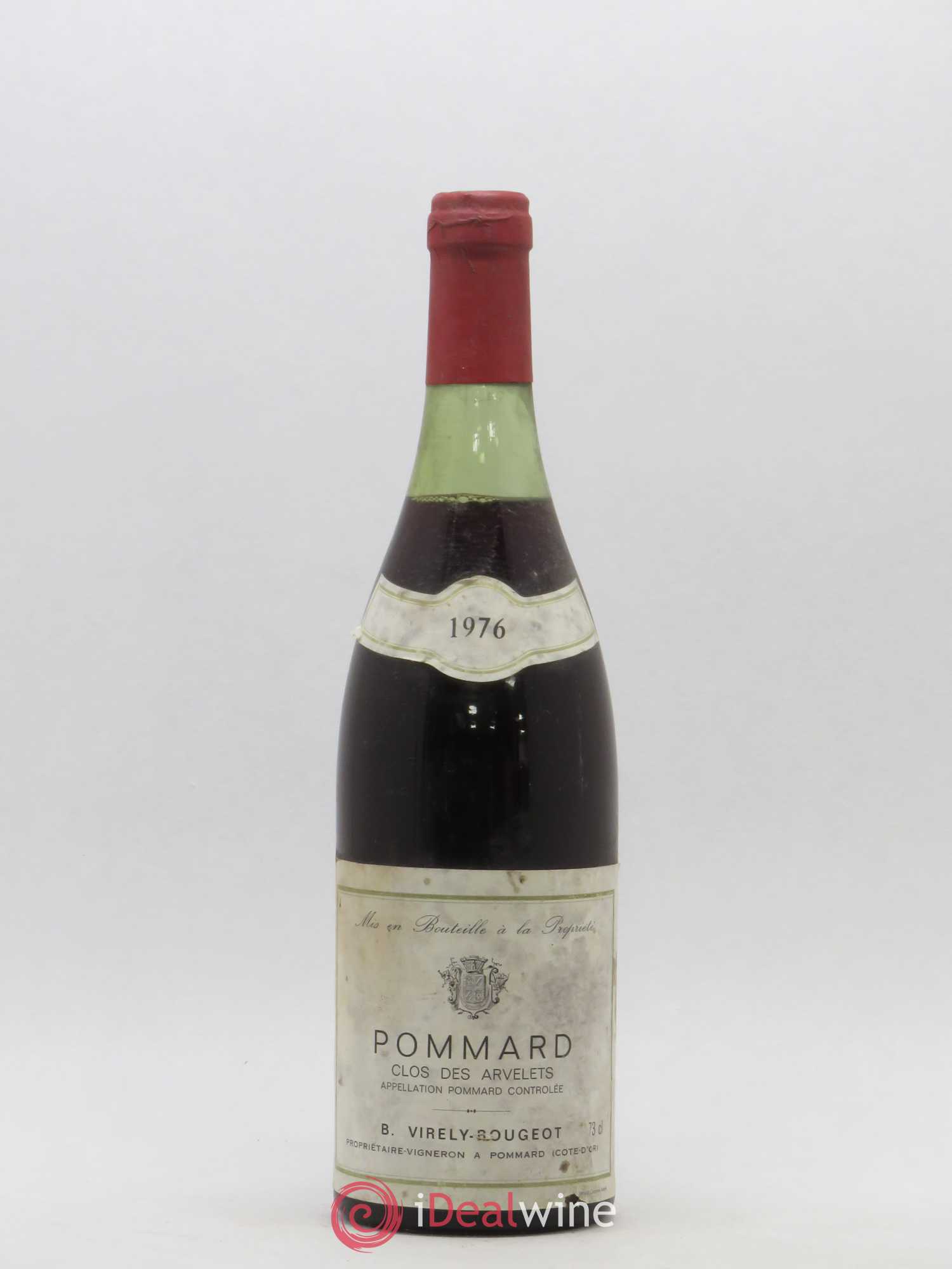 Pommard Clos des Arvelets Virely Rougeot 1976 - Lot de 1 bouteille - 0