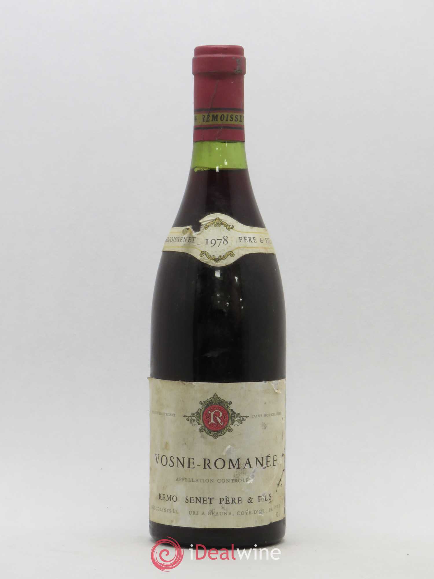 Vosne-Romanée Remoissenet Père et Fils 1978 - Lot de 1 bouteille - 0