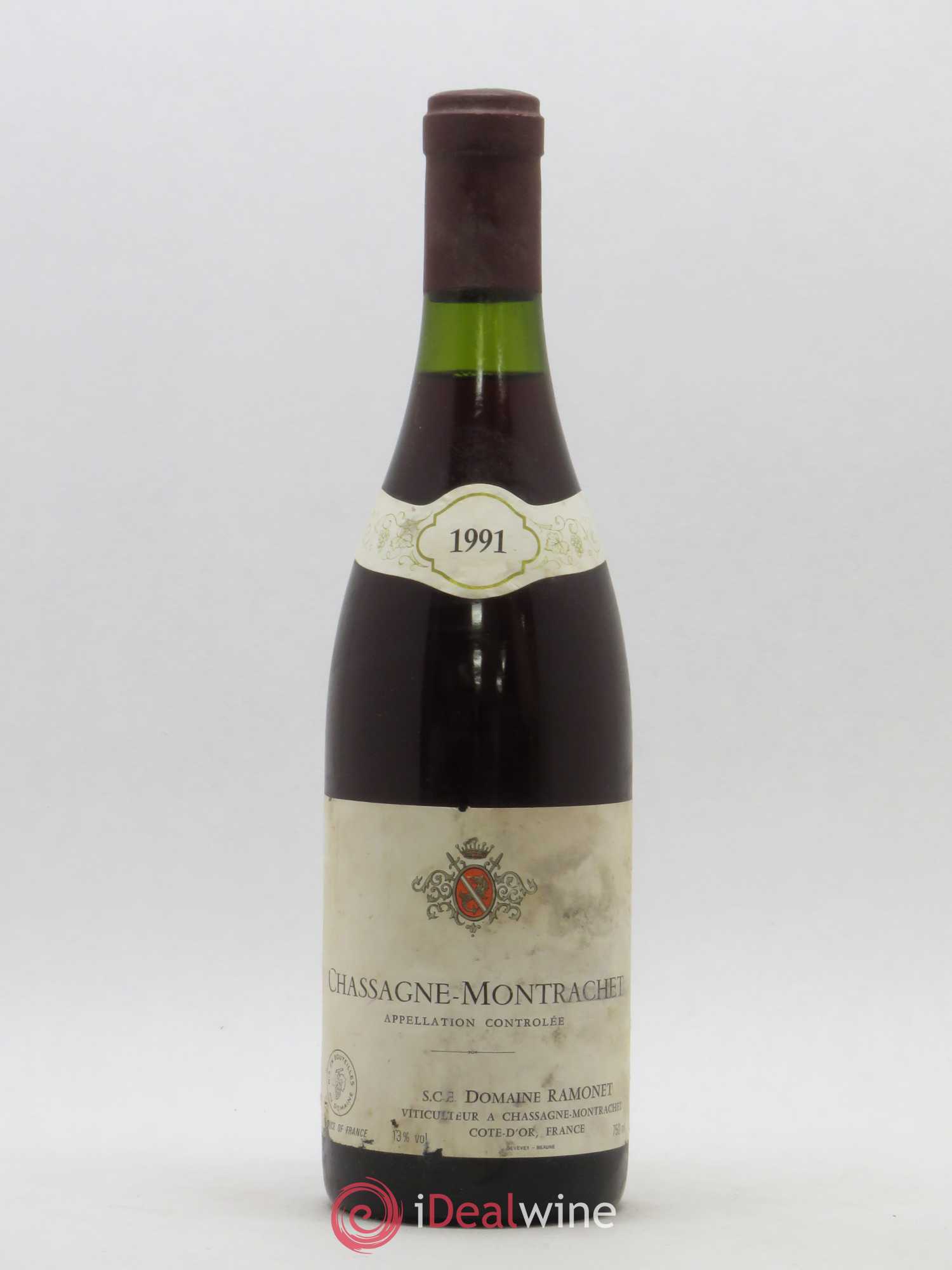 Chassagne-Montrachet Ramonet (Domaine) 1991 - Lot de 1 bouteille - 0