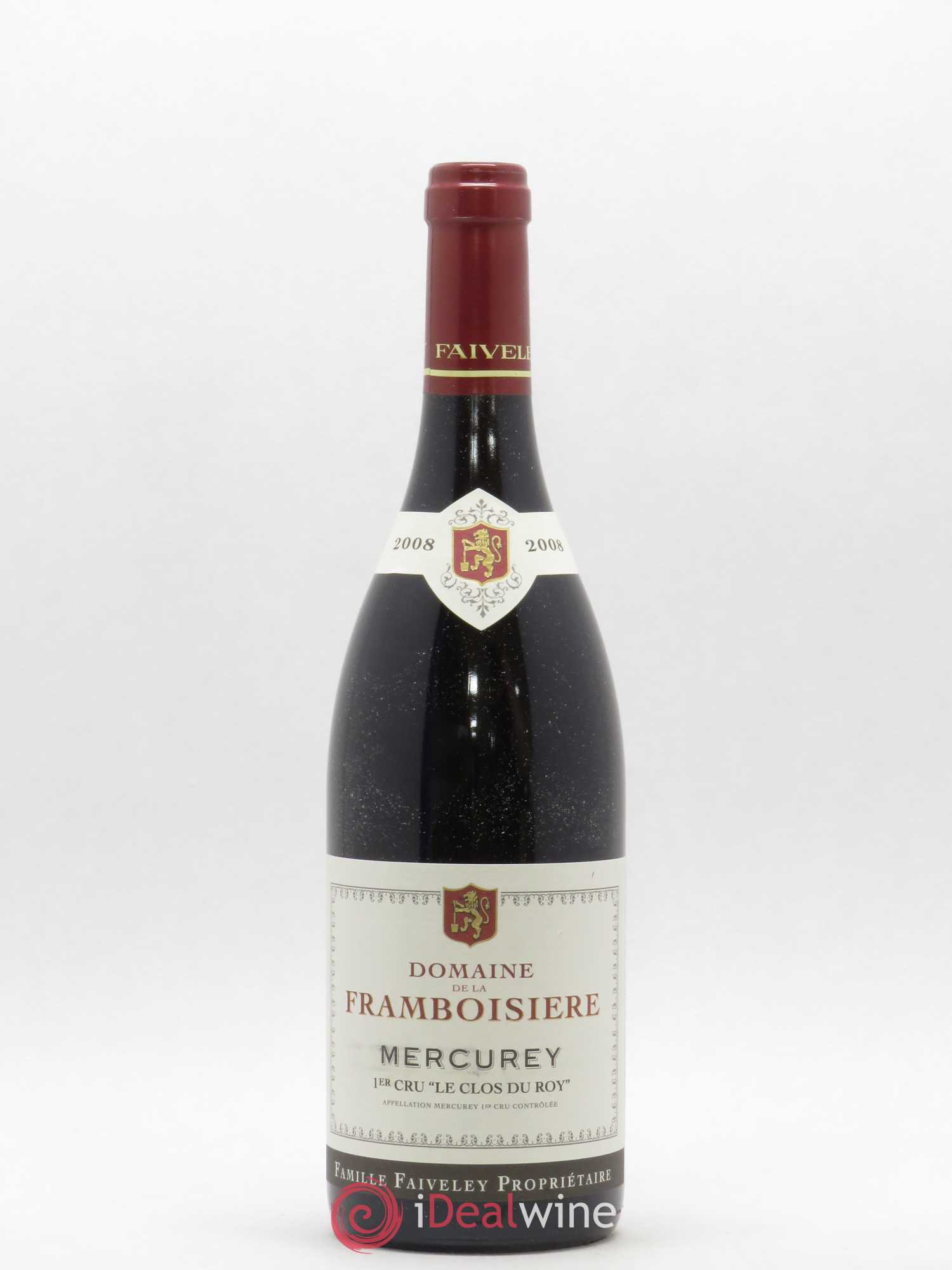 Mercurey Vielles vignes Domaine de La Framboisière Faiveley 2008 - Posten von 1 Flasche - 0