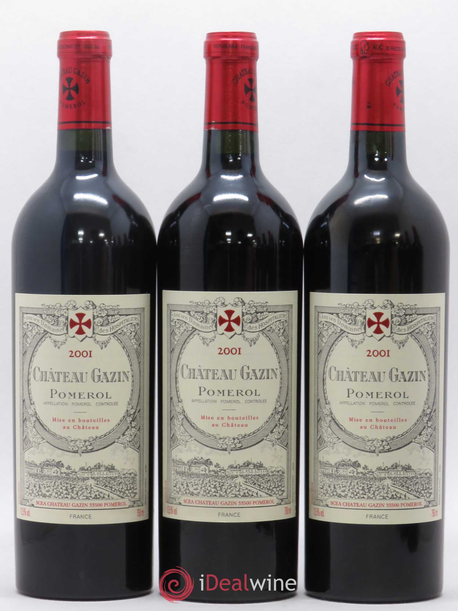Château Gazin 2001 - Lot de 12 bouteilles - 1