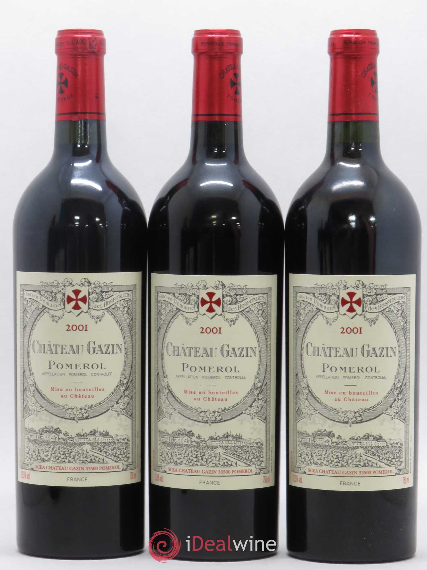 Château Gazin 2001 - Lot de 12 bouteilles - 2
