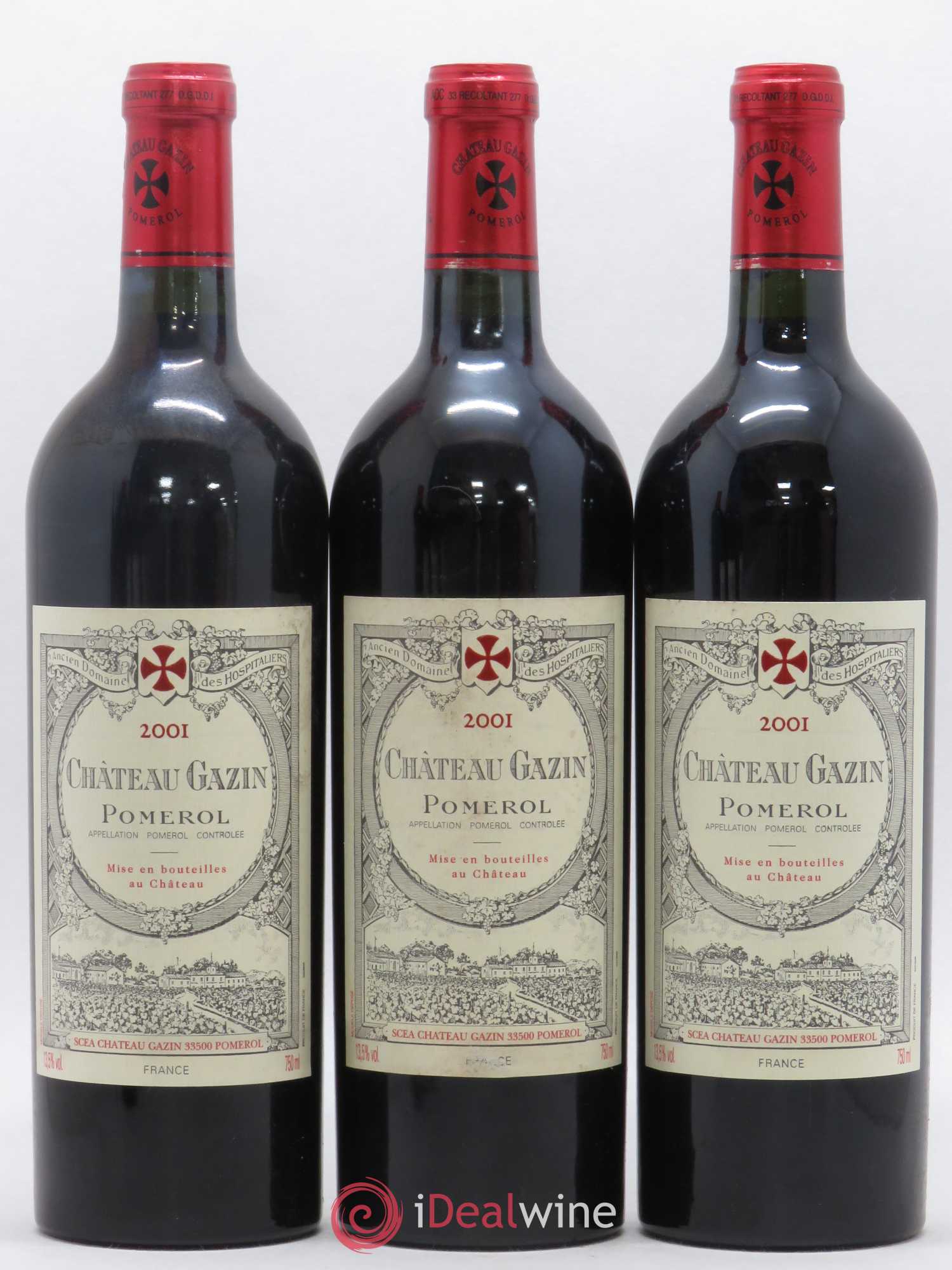 Château Gazin 2001 - Lot de 12 bouteilles - 4