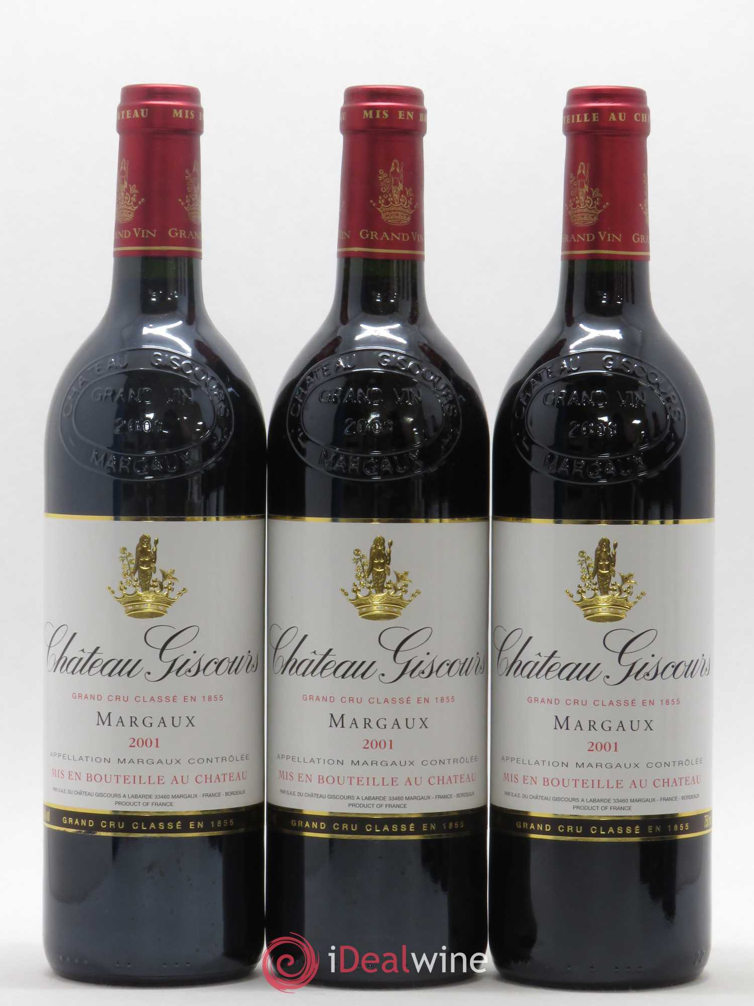 Château Giscours 3ème Grand Cru Classé 2001 - Lot de 12 bouteilles - 1