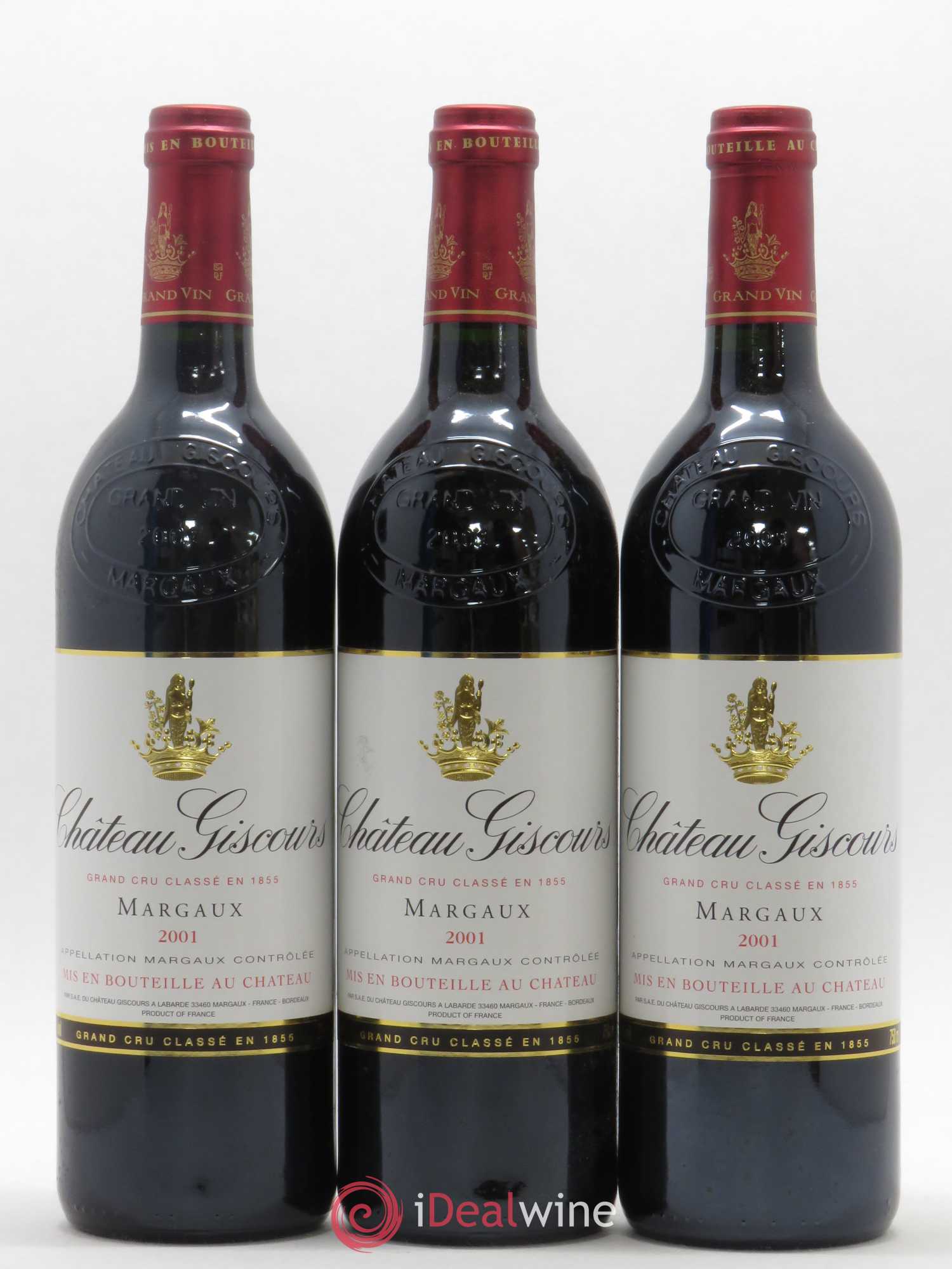 Château Giscours 3ème Grand Cru Classé 2001 - Lot de 12 bouteilles - 2