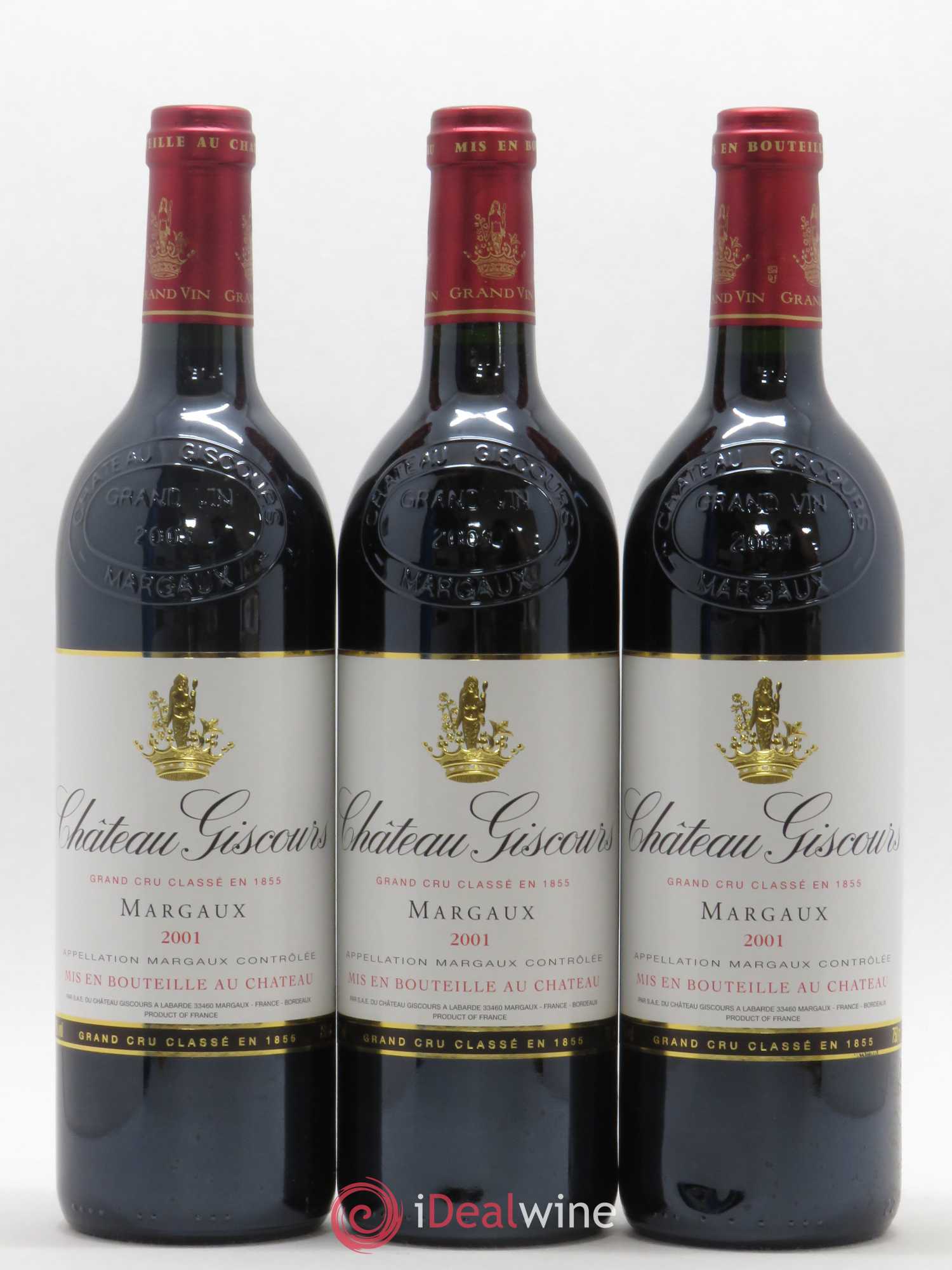 Château Giscours 3ème Grand Cru Classé 2001 - Lot de 12 bouteilles - 3