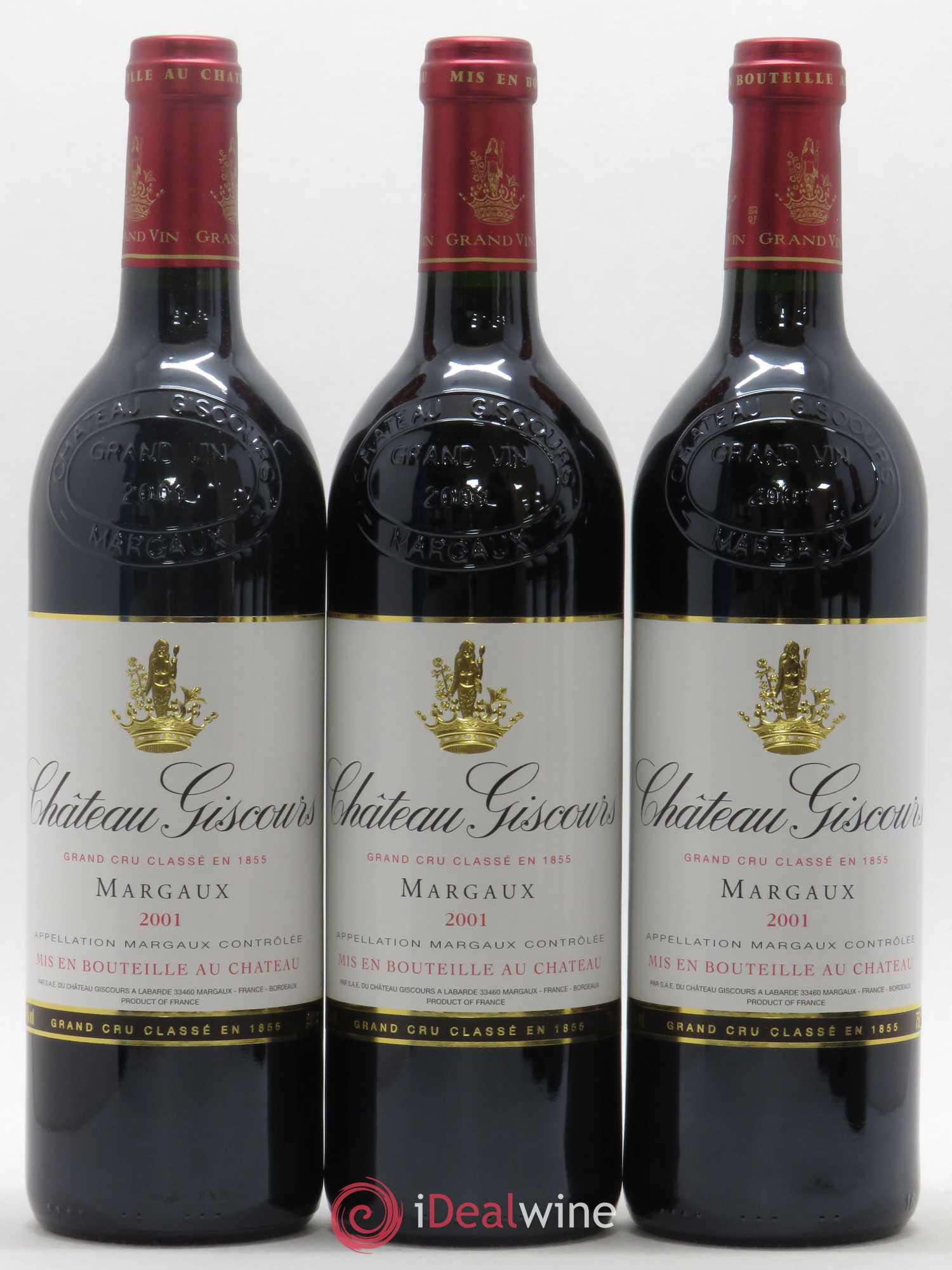 Château Giscours 3ème Grand Cru Classé 2001 - Lot de 12 bouteilles - 1