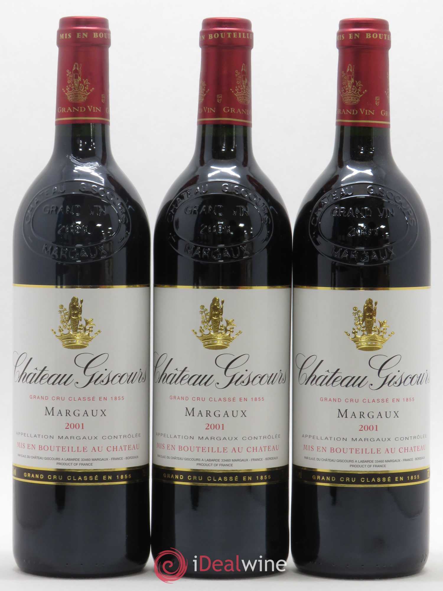 Château Giscours 3ème Grand Cru Classé 2001 - Lot de 12 bouteilles - 2